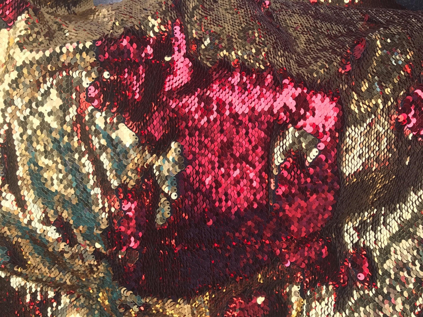 Flip Up Sequins Reversible Spandex Base 58/60"