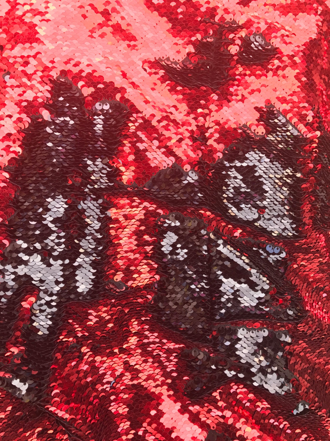 Flip Up Sequins Reversible Spandex Base 58/60"