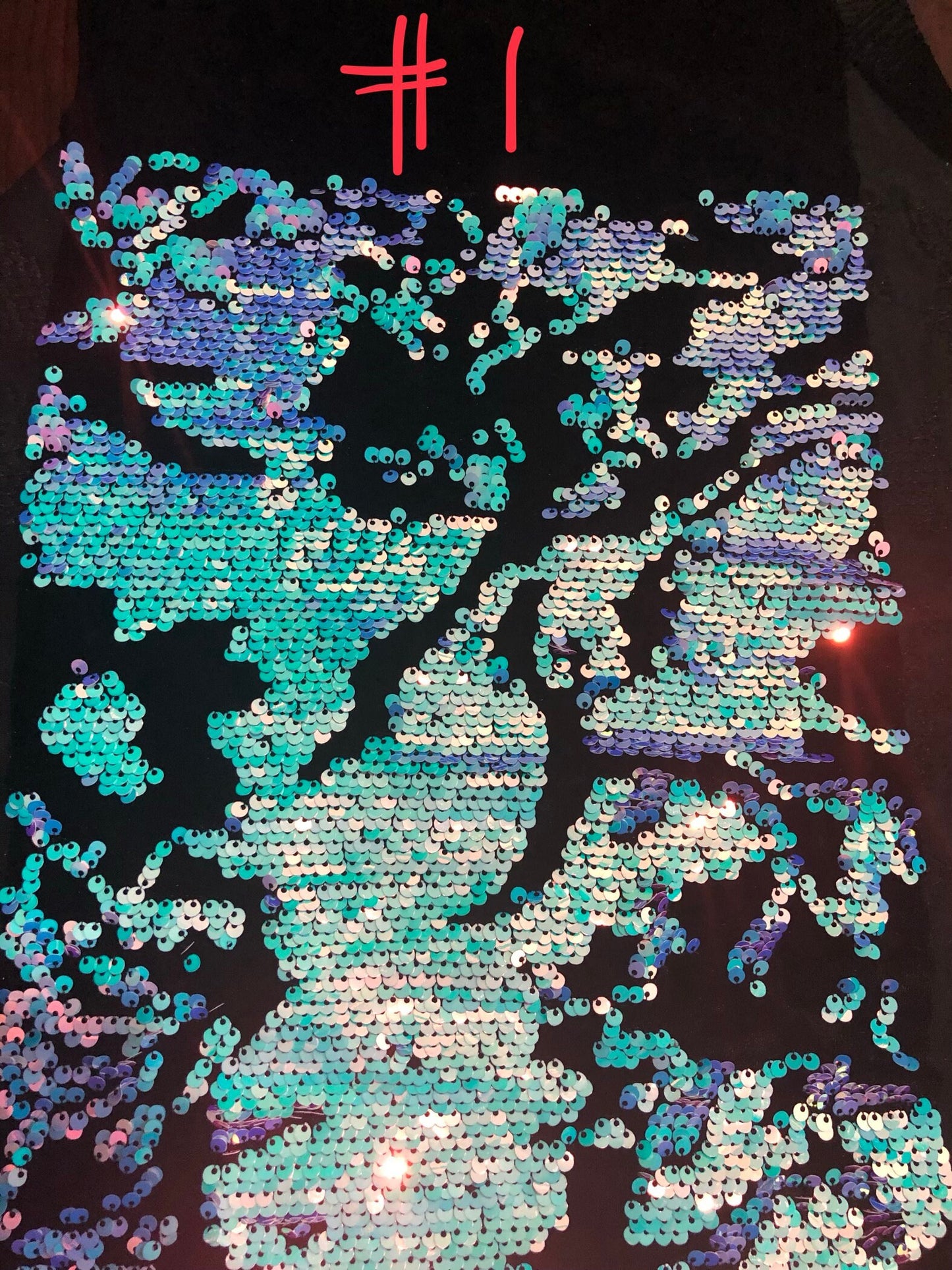 SAMPLES- 10 Pieces of samples of velvets/sequins. (Individual upon request)
