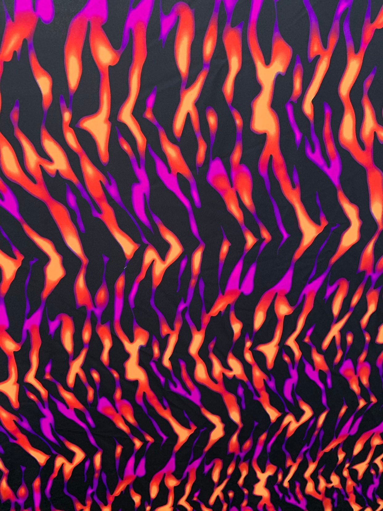 New tiger camouflage design print on heavy nylon spandex 4way stretch 58/60" Sold by the YD. Ships worldwide from Los Angeles California USA
