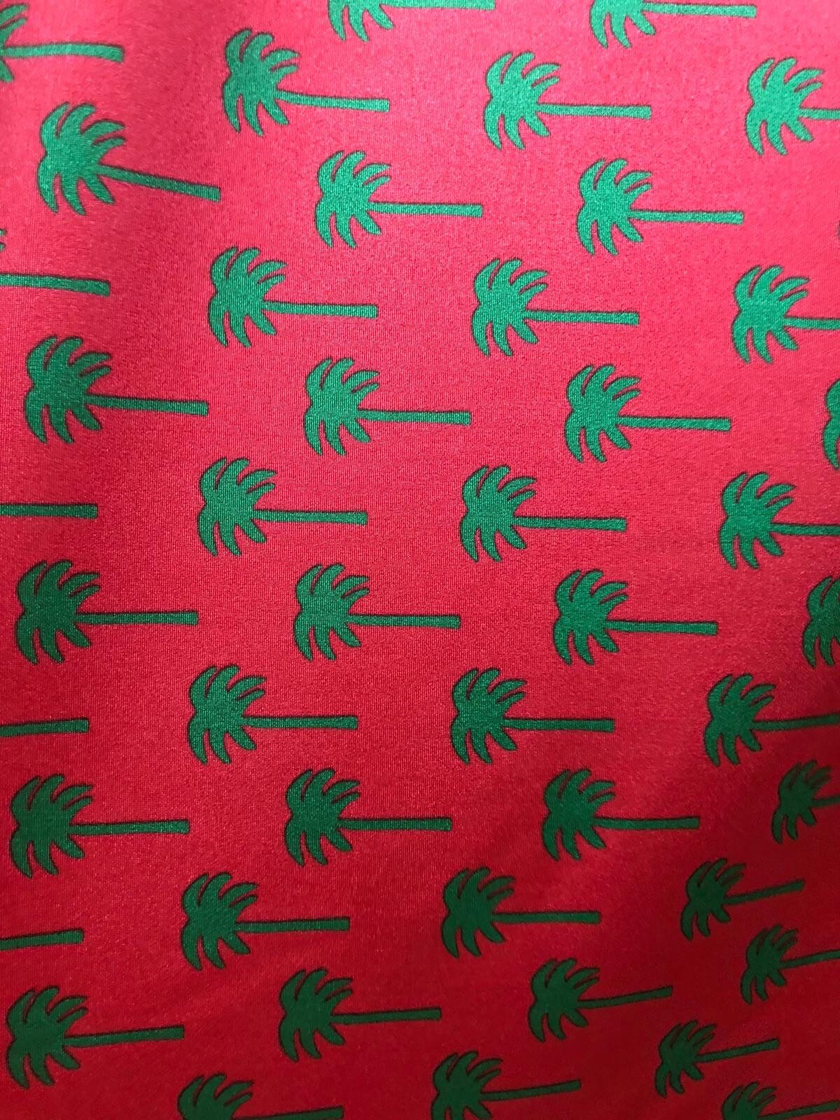 New Palm Trees Design Print On Nylon Spandex 4-Way Stretch 58/60" Sold By The YD. Ships Worldwide From Los Angeles California USA.
