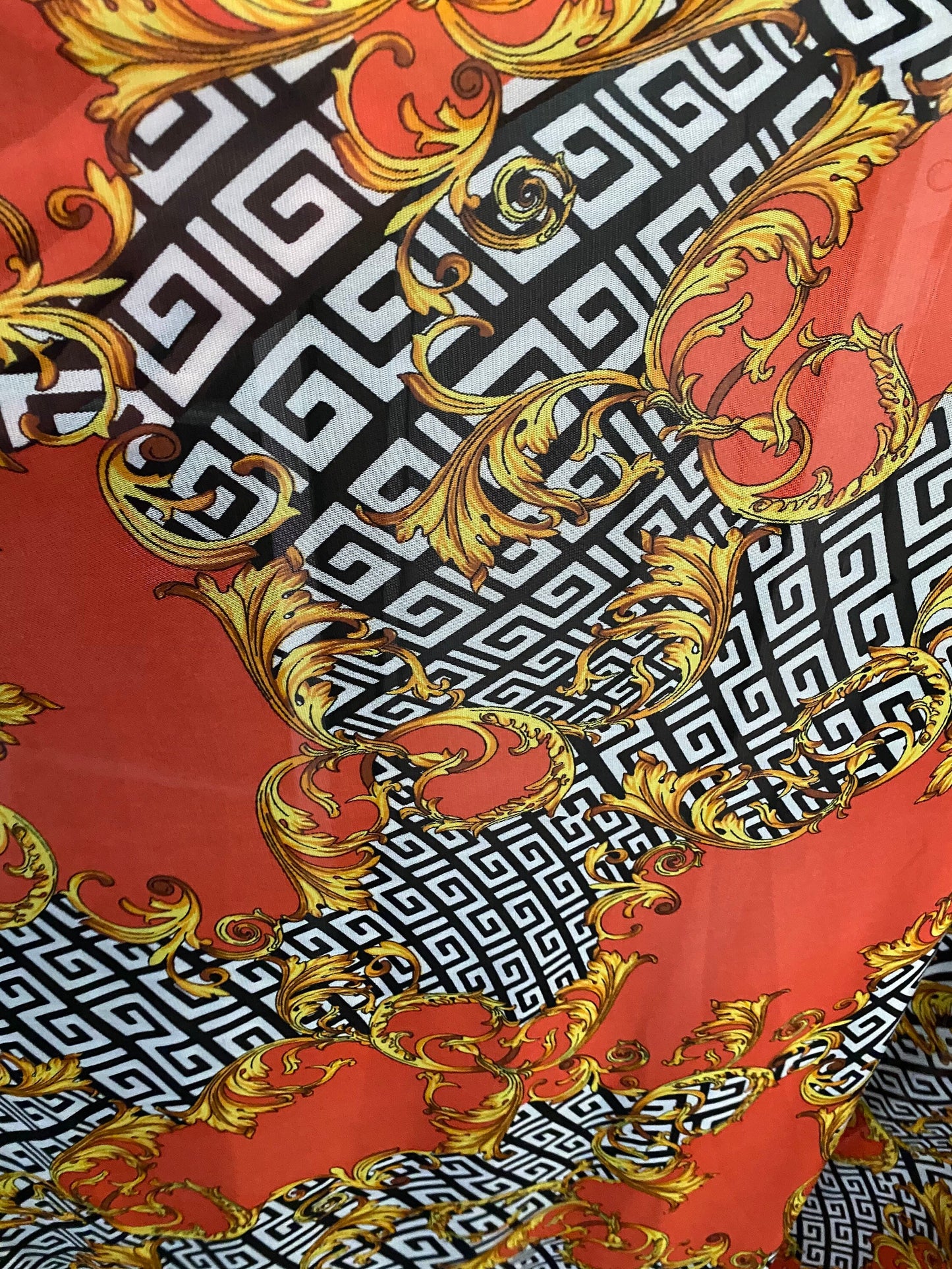 Brand fashion design print on power mesh 4-way stretch designer fabric 58/60” Sold by the YD. Ships Worldwide from Los Angeles California US