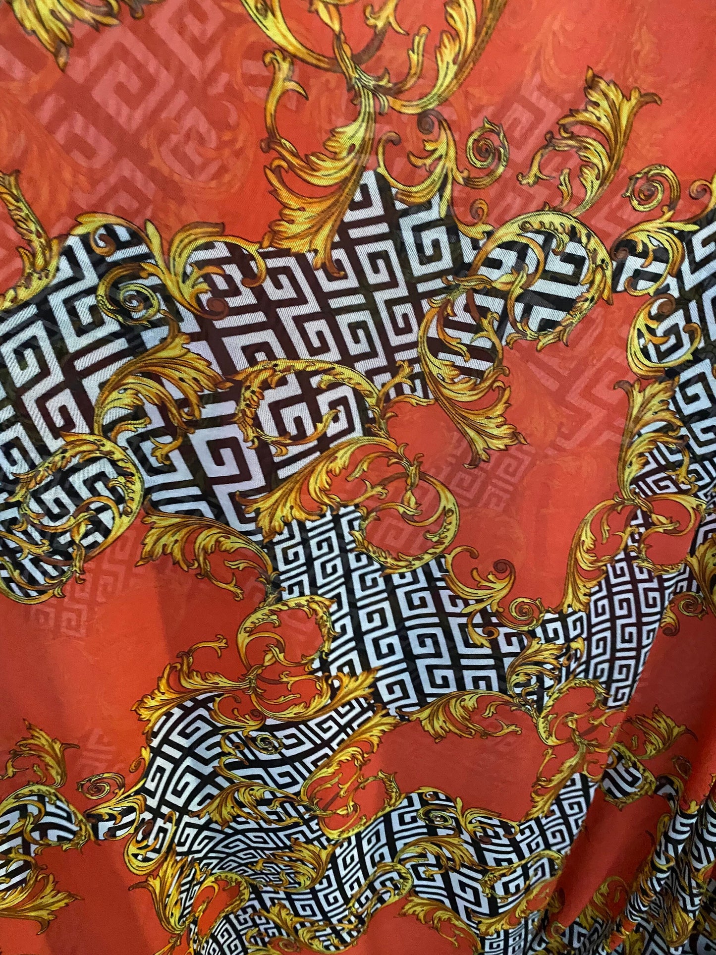 Brand fashion design print on power mesh 4-way stretch designer fabric 58/60” Sold by the YD. Ships Worldwide from Los Angeles California US