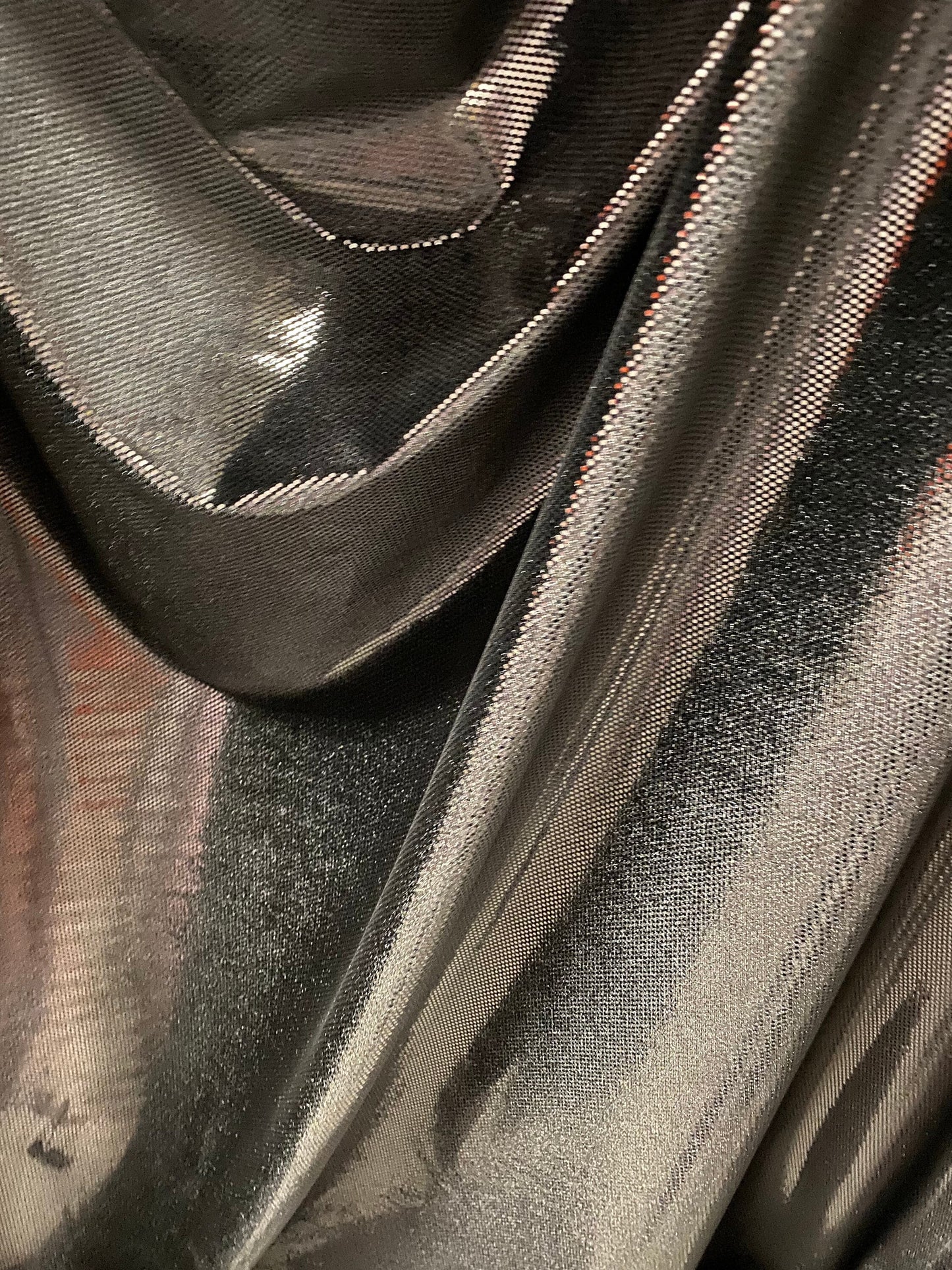 Luxury stretch velvet with clear foil dots medium weight non stretch 58/60” Sold by the YD. Ships Worldwide from Los Angeles California US
