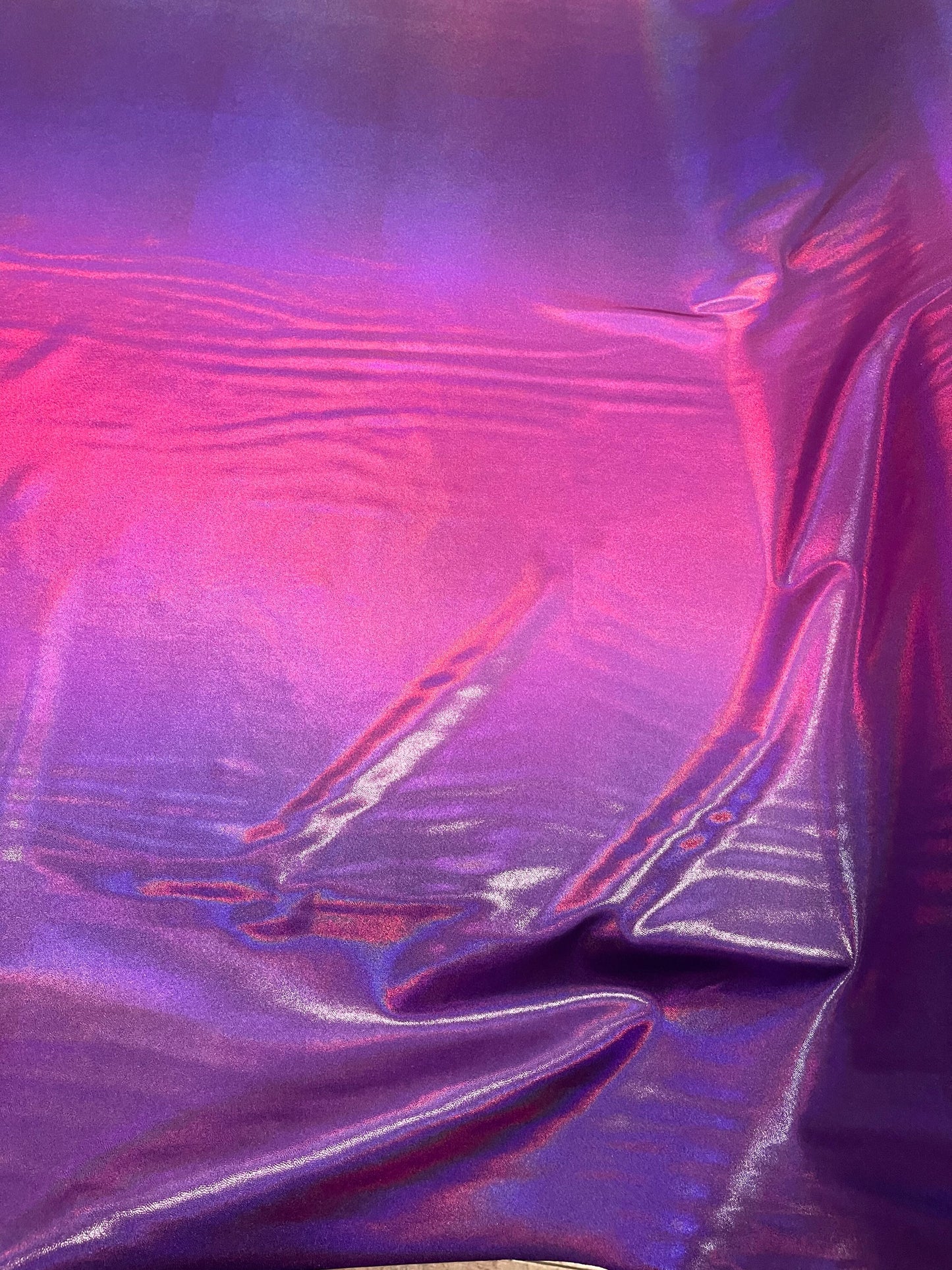 Ombre lacer foggy foil metallic nylon spandex 4way stretch 58/60” Sold by the YD. Ships worldwide from Los Angeles.