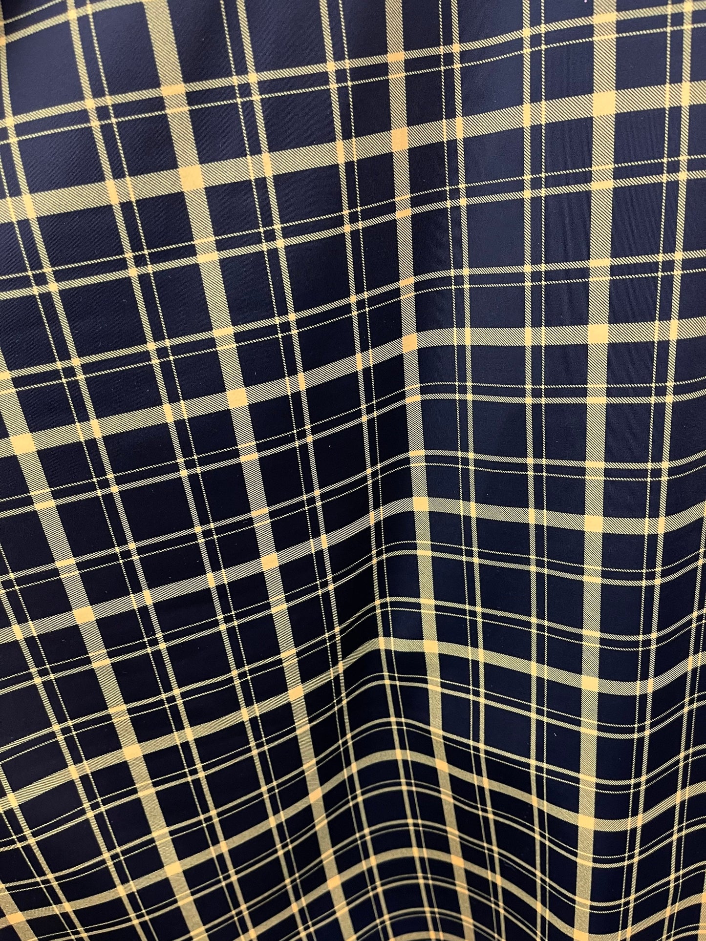 New plaid design print on best quality of nylon spandex 4-way stretch 58/60” Sold by the YD. Ships Worldwide from Los Angeles California USA