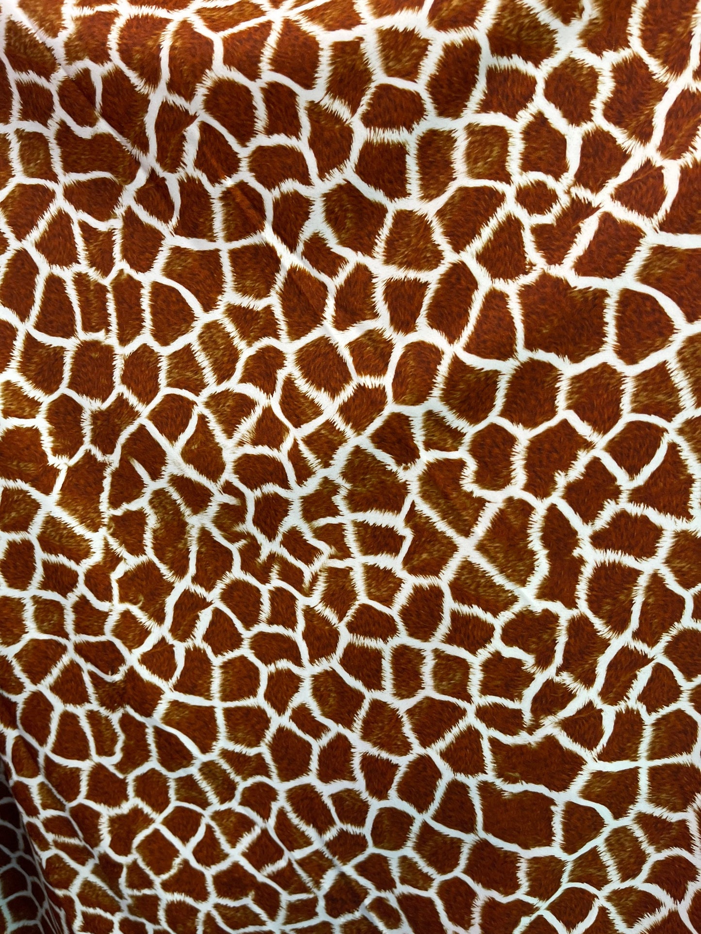 Exotic Giraffe design print on best quality of nylon spandex 4-way stretch 58/60” Sold by the YD. Ships Worldwide from Los Angeles CA USA.