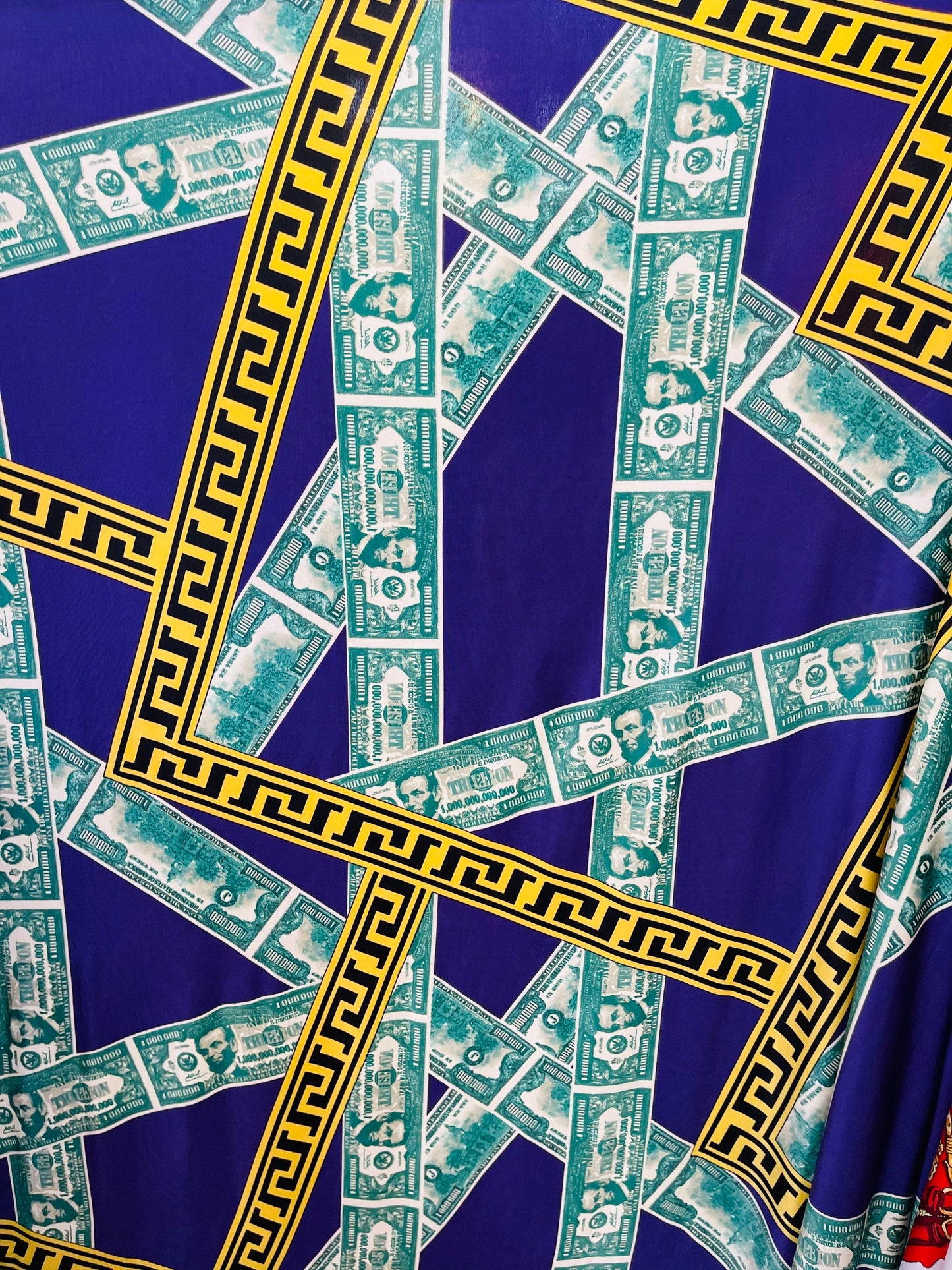 New fashion brand design print on Poly spandex 4-way stretch 58/60” Sold by the YD. Ships Worldwide from Los Angeles California USA.