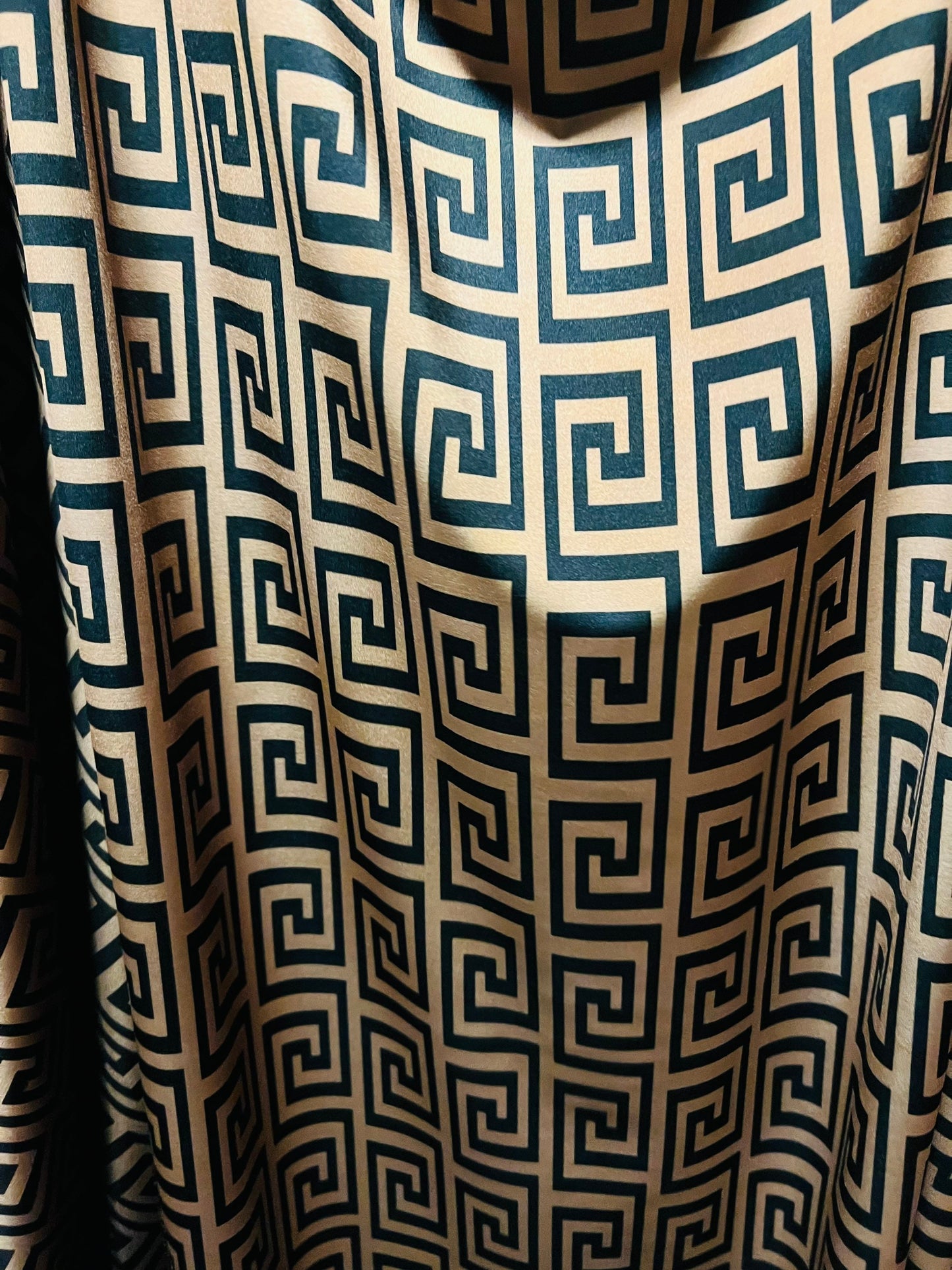 New modern fashion brand design print on nylon spandex 4-way stretch 58/60” Sold by the YD. Ships worldwide from Los Angeles California USA.