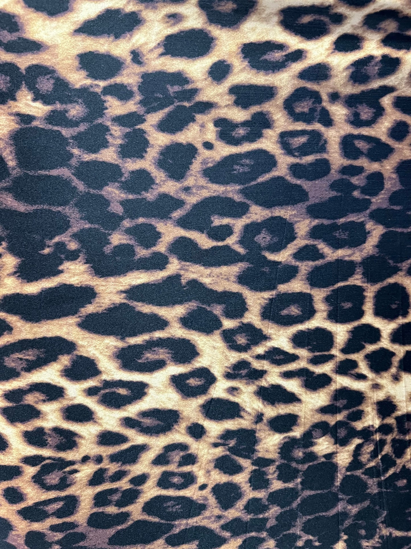 Exotic Brown Leopard design print on great Quality of Nylon spandex 4-way stretch 58/60” Sold by the YD. Ships Worldwide from Los Ángeles CA