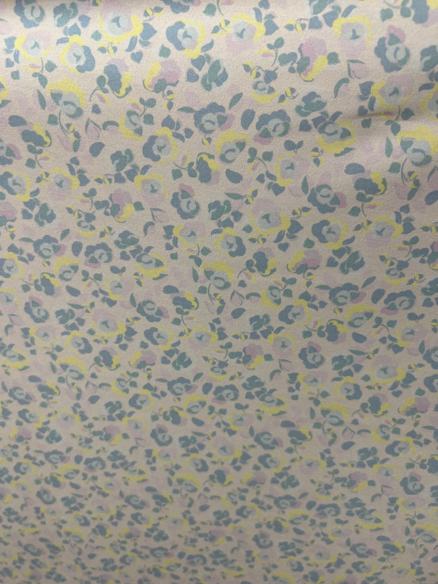New small Romantic flowers design pastel multicolor print on best quality of Nylon spandex 4-way stretch 58/60” Sold by the YD.