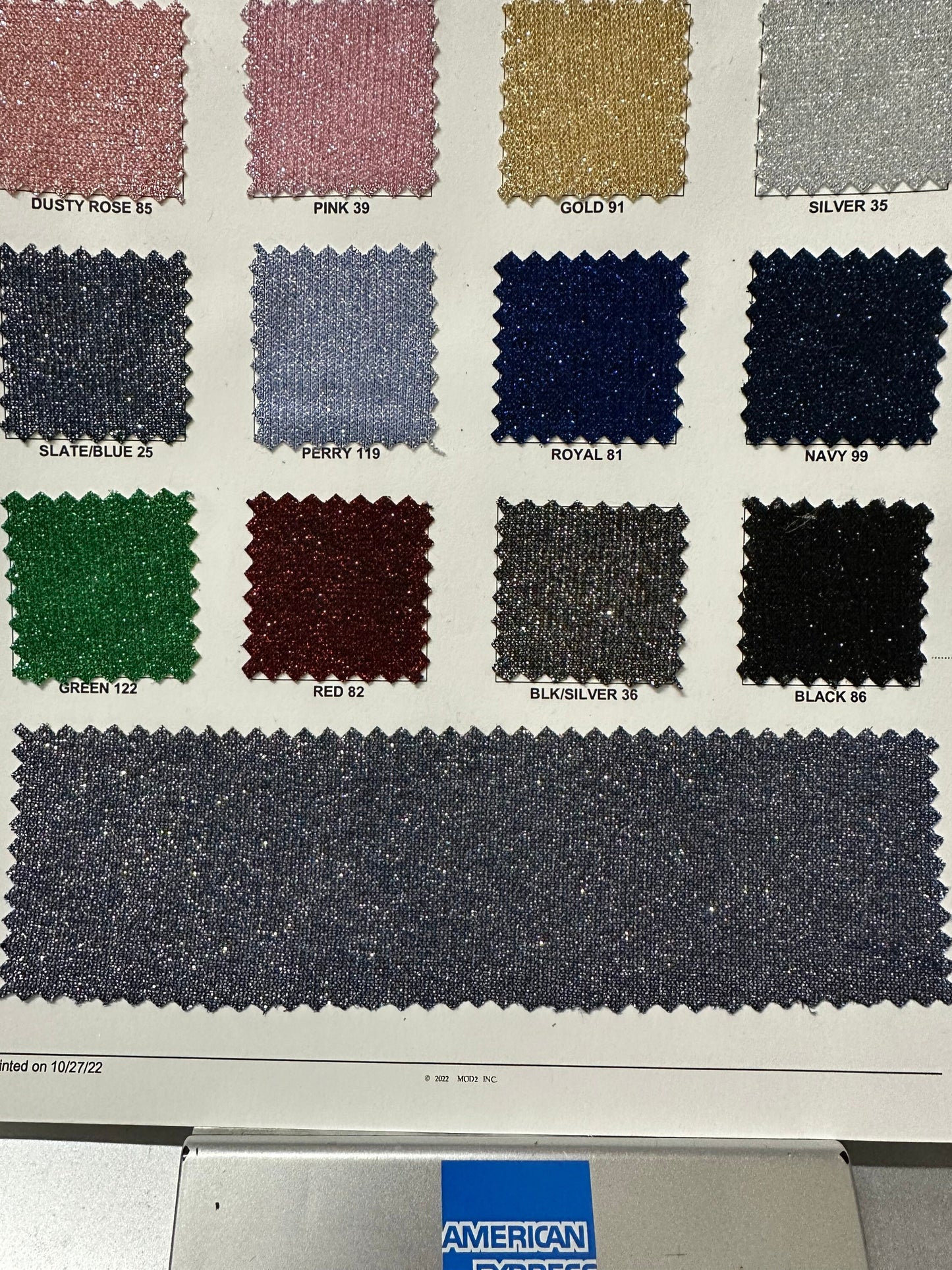 Metallic Lured lame non stretch 58/60” 100% Polyester glitter fabric Sold by the YD. Ships worldwide from Los Angeles California USA