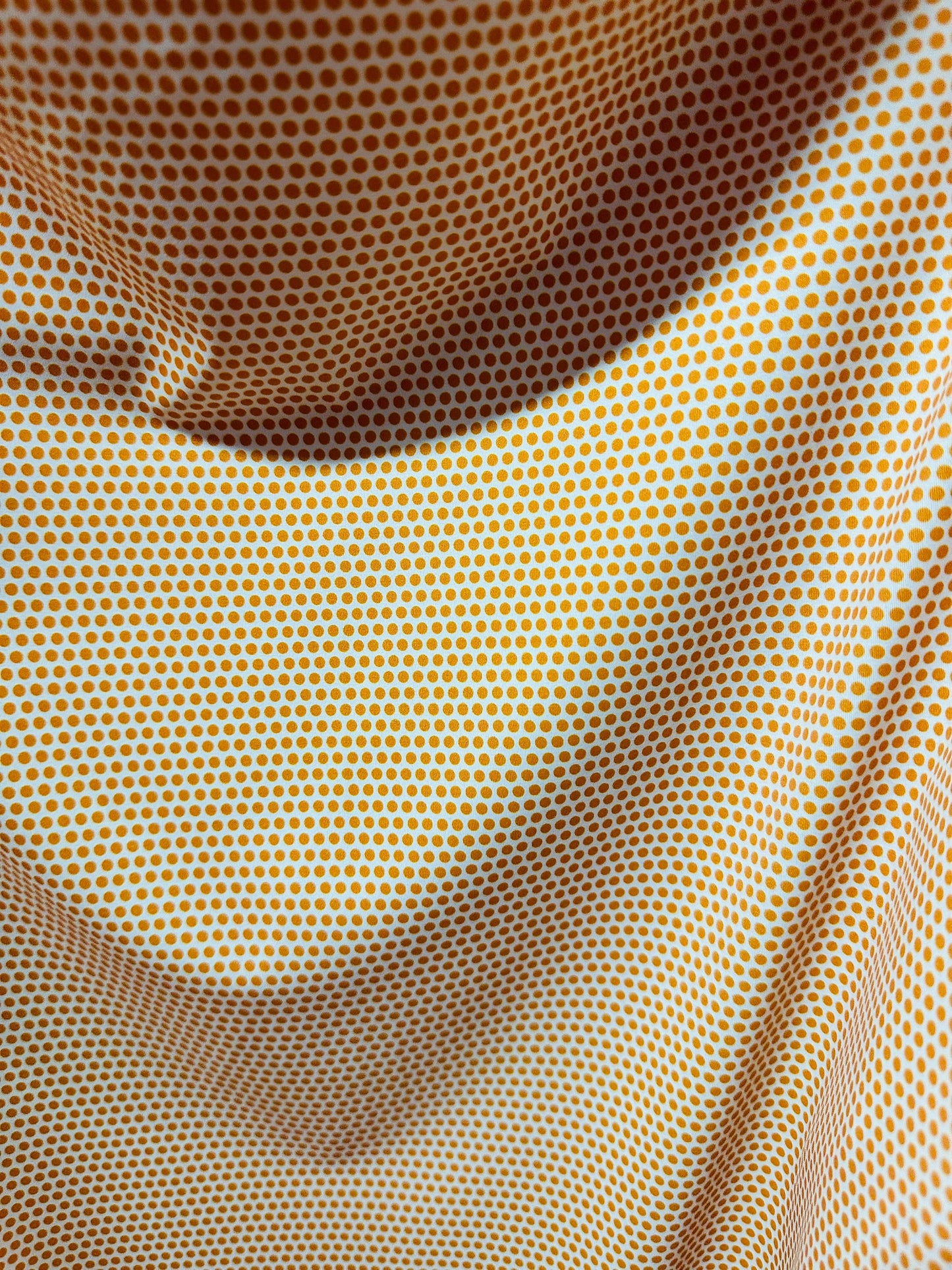 Polka dots design print on best quality of nylon spandex 4-way stretch 58/60”