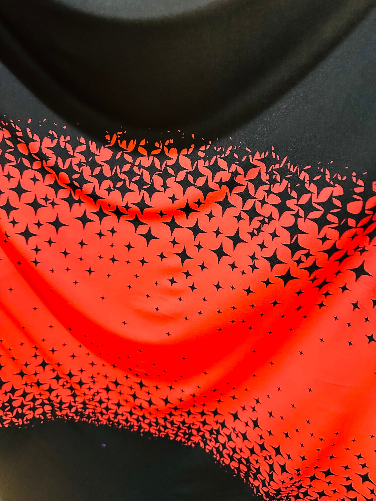New modern Stars design print on best quality of nylon spandex 4-way stretch 58/60” Sold by the YD. Ships Worldwide from Los Angeles Ca