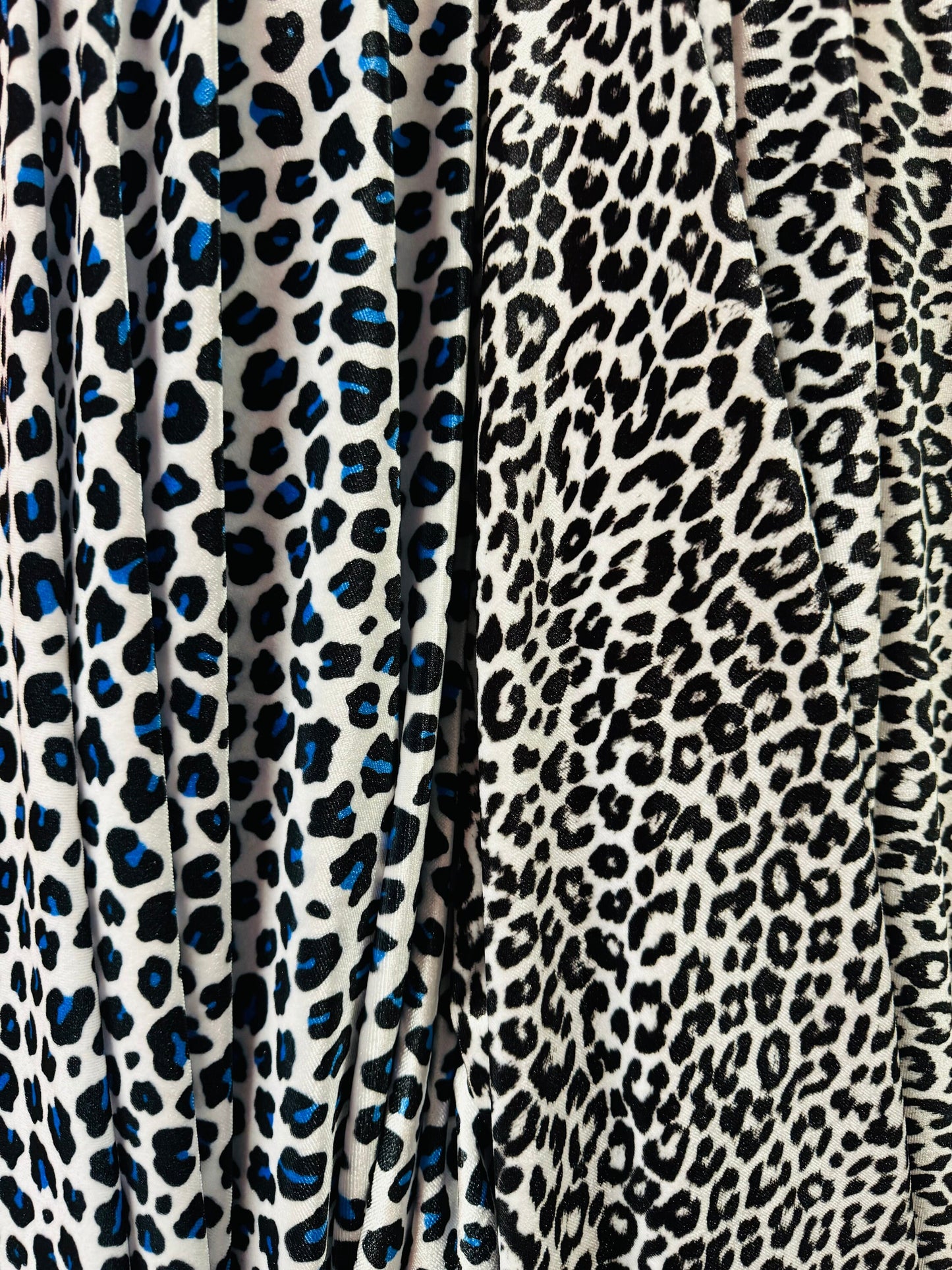 New Exotic cheetah design print on best quality of stretch velvet 4-way stretch 58/60” High Quality fabrics by AlexLAFabrics