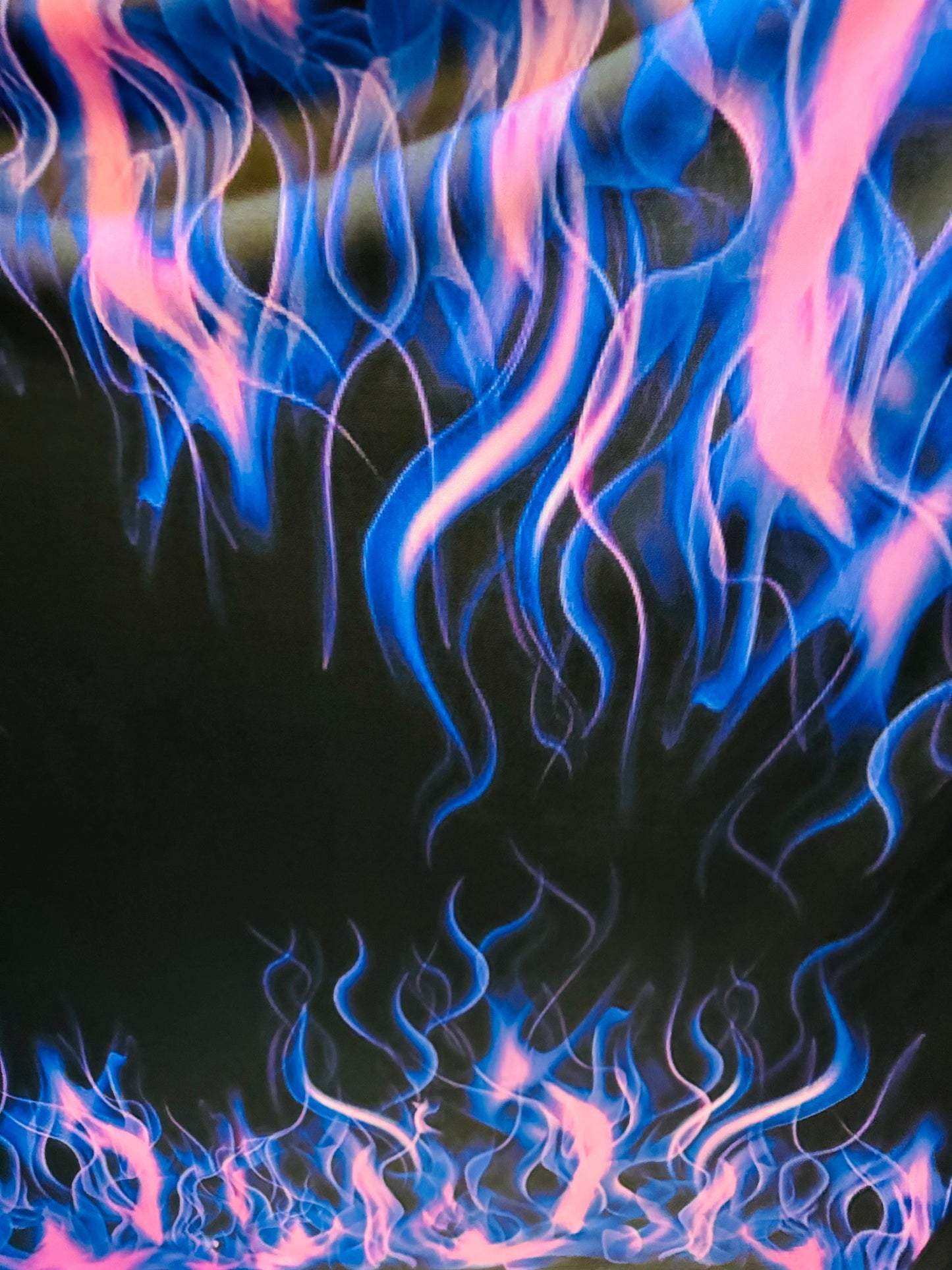 New fantastic flames design print on great quality of nylon spandex 4-way stretch 58/60” High quality fabrics by AlexLAFabrics