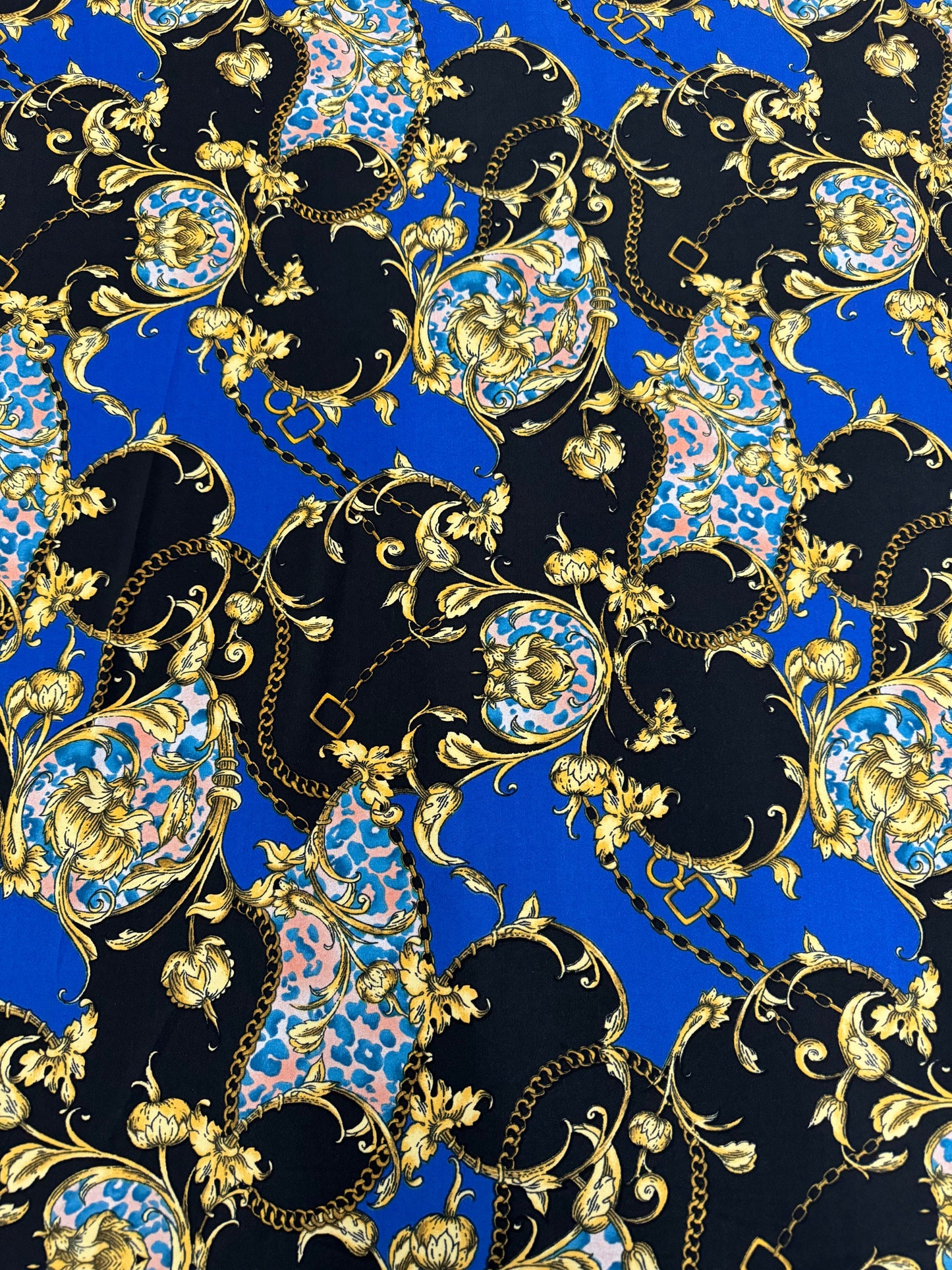 New modern Fashion design print on poly Spandex light weight 4-way stretch 58/60”