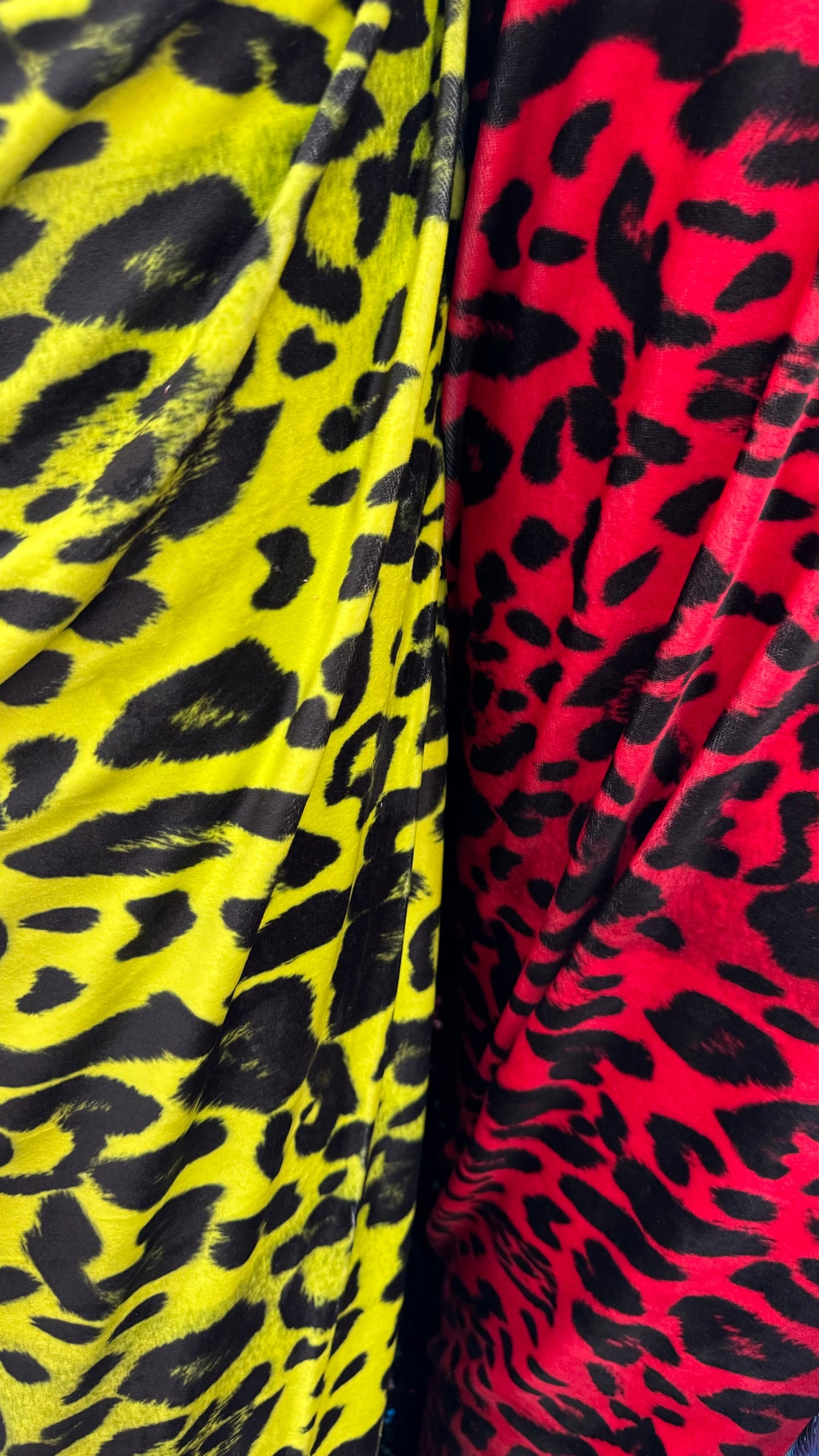Luxury leopard design on best quality of stretch velvet 4-way stretch 58/60” High quality fabrics by AlexLAFabrics
