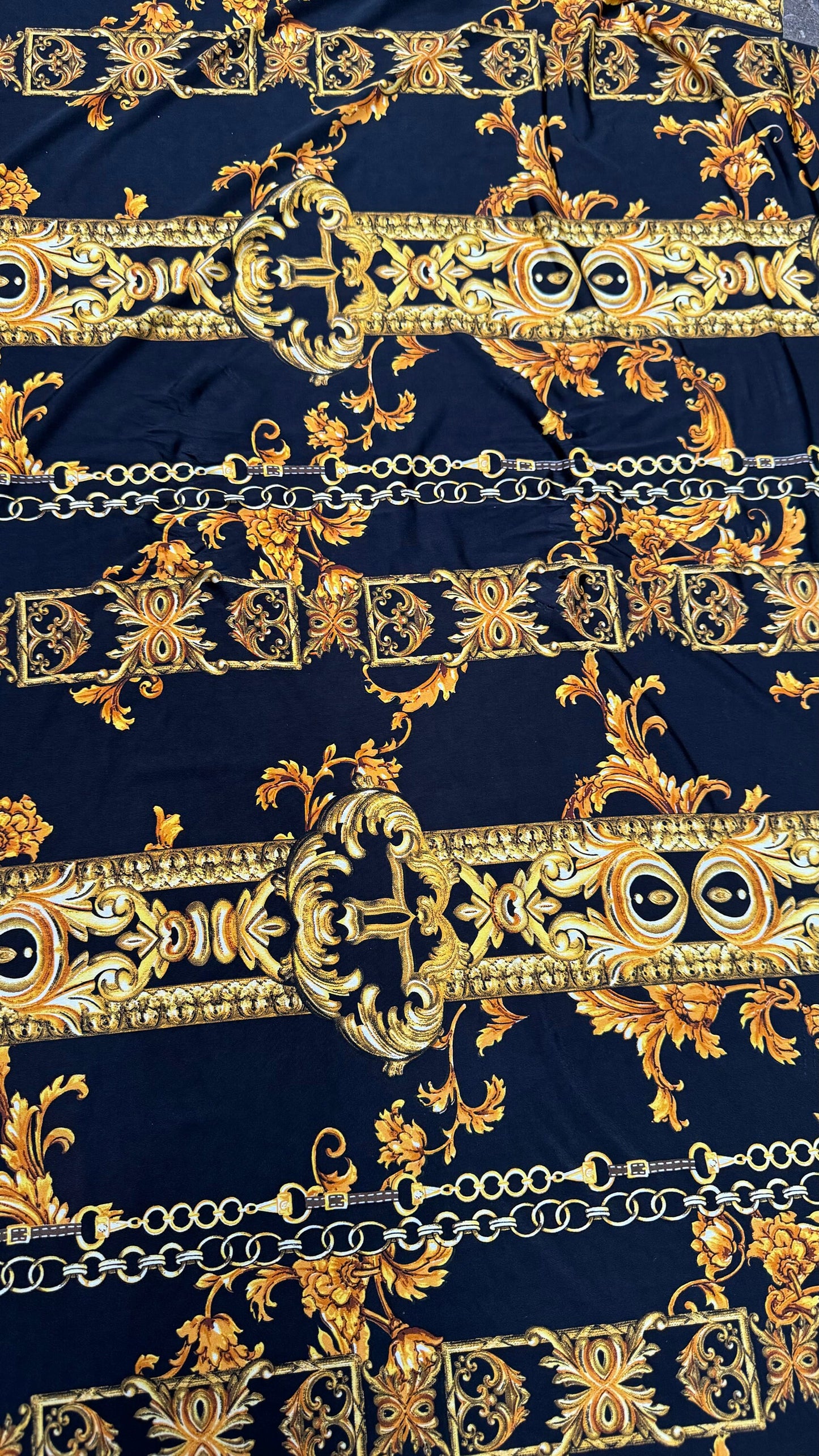 New modern fashion design print on poly spandex 4-way stretch 58/60” High quality fabrics by AlexLAFabrics