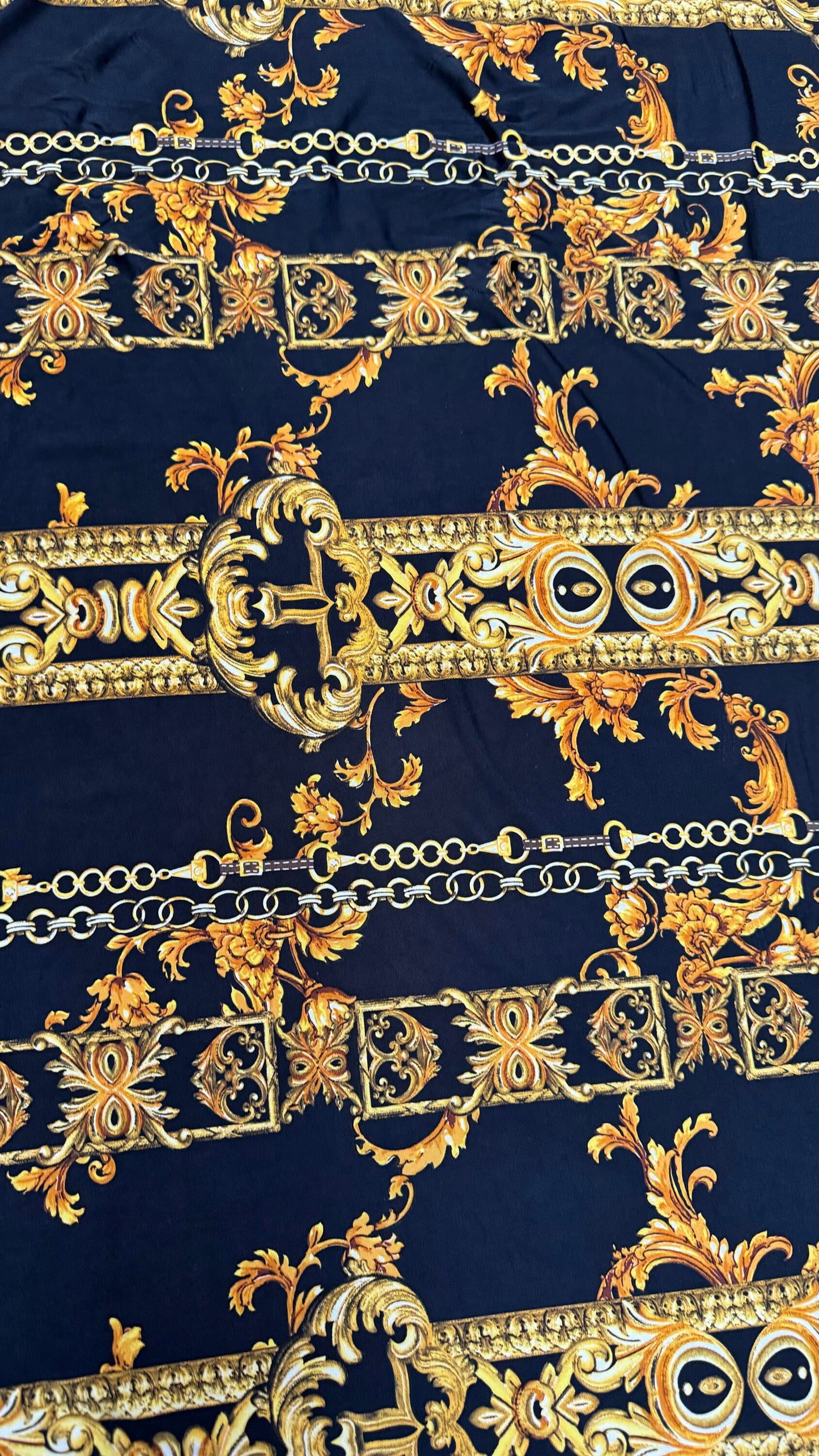 New modern fashion design print on poly spandex 4-way stretch 58/60” High quality fabrics by AlexLAFabrics