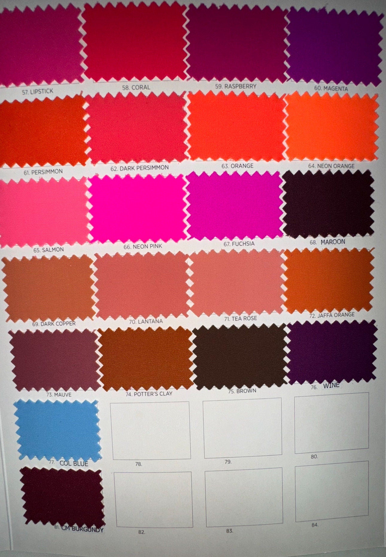 New Solid Matte Spandex-2 4-way stretch Luxury quality of spandex 58/60” Sold by the YD. Ships worldwide from Los Angeles California USA.