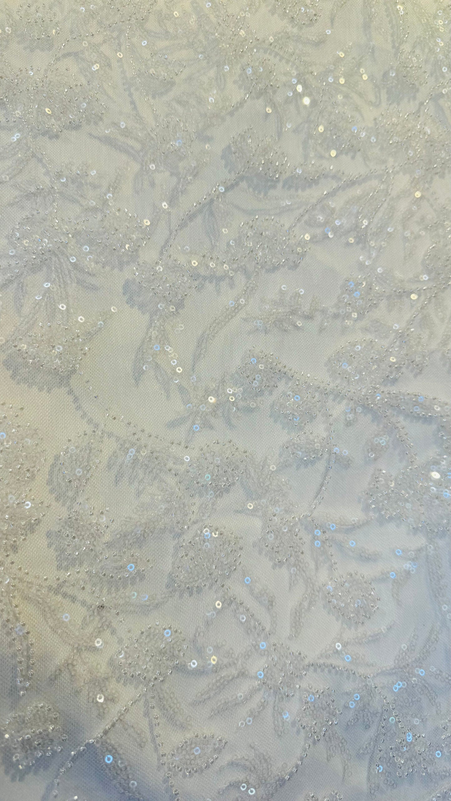 Luxury 3D Beaded Paris Lace design embroidered ok 4-way stretch 55/57” High Quality fabrics by AlexLAFabrics