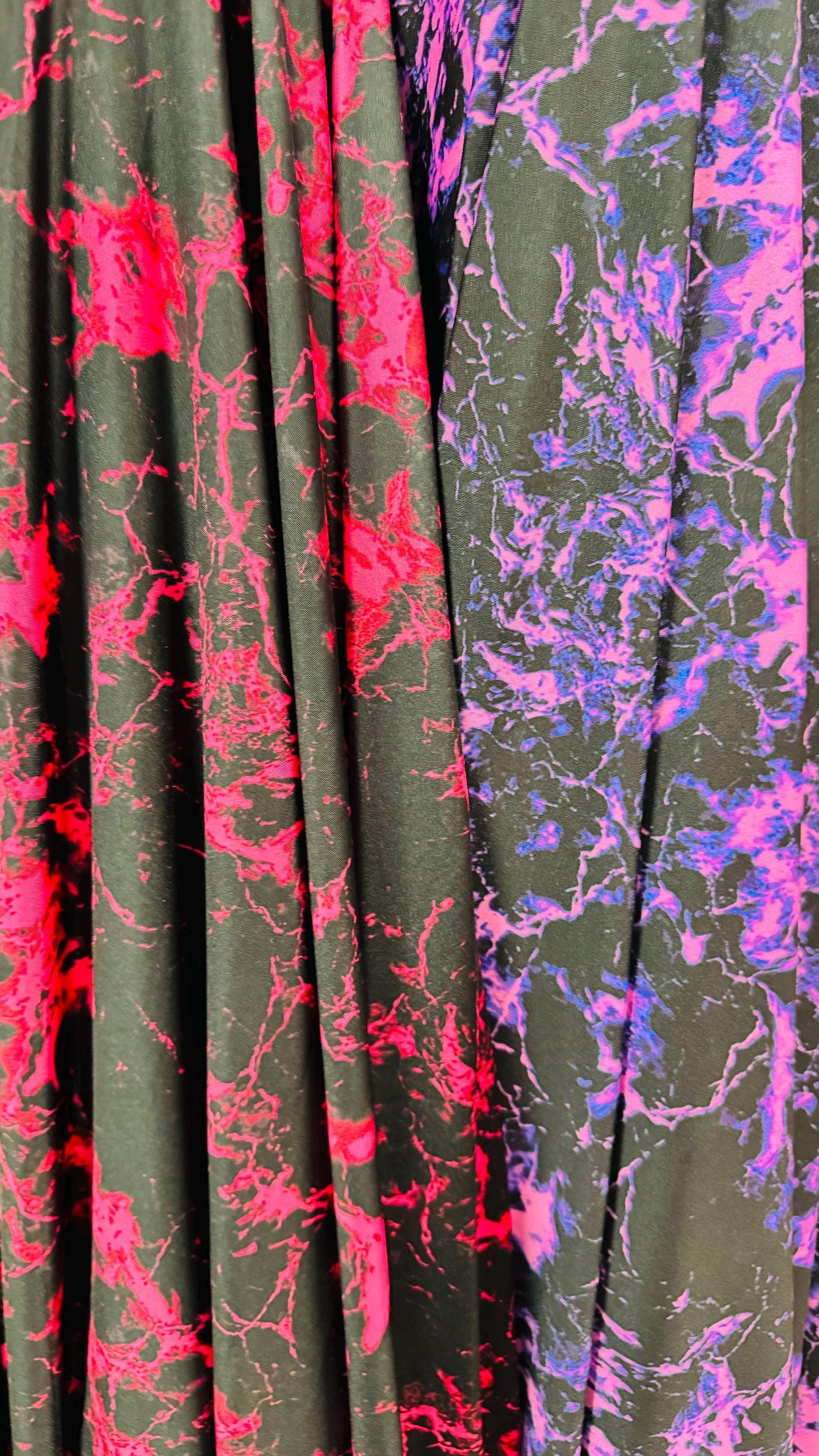New abstract Marble design print on nylon spandex 4-way stretch 58/60” Sold by the YD. Ships worldwide from Los Angeles California USA.