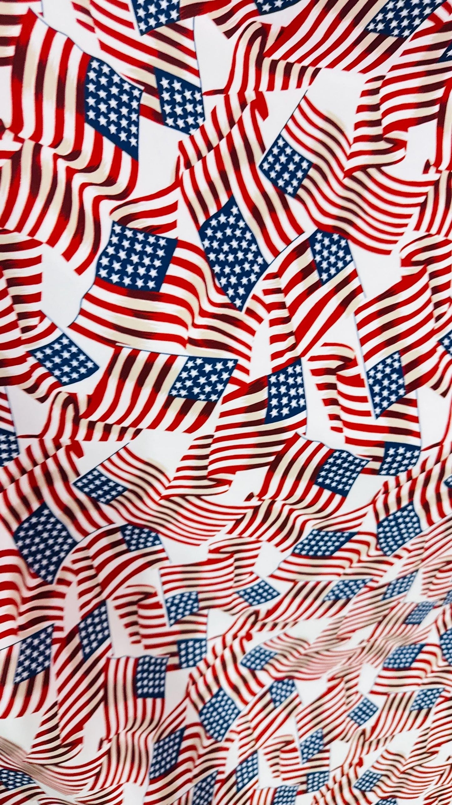 American flag Freedom design print on heavy nylon spandex 4way stretch 58/60" Sold by the YD. Ships worldwide from Los Angeles California US