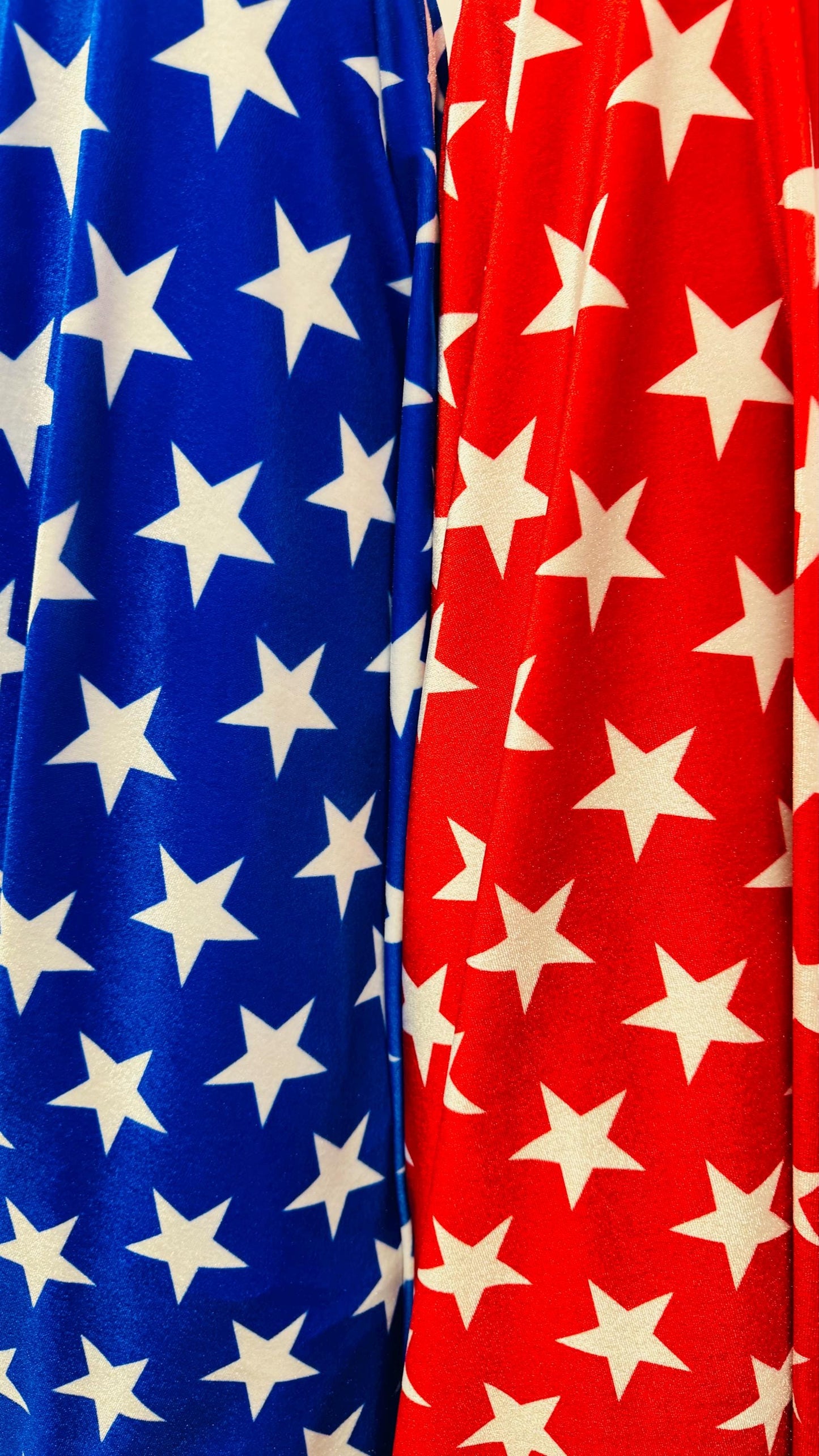 New Stars Freedom design print on heavyweight stretch velvet 4way 58/60" Sold by the YD. Ships worldwide from Los Angeles California USA