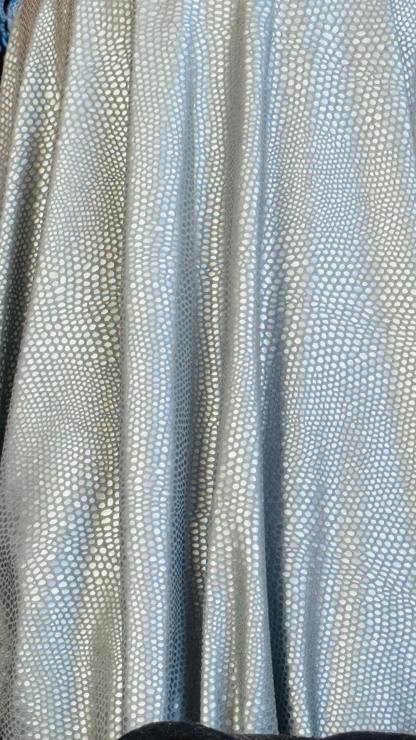 New 3D Pepples design shiny latex vinyl 4-way stretch 58/60” Sold by the YD. Ships worldwide from Los Angeles California USA.