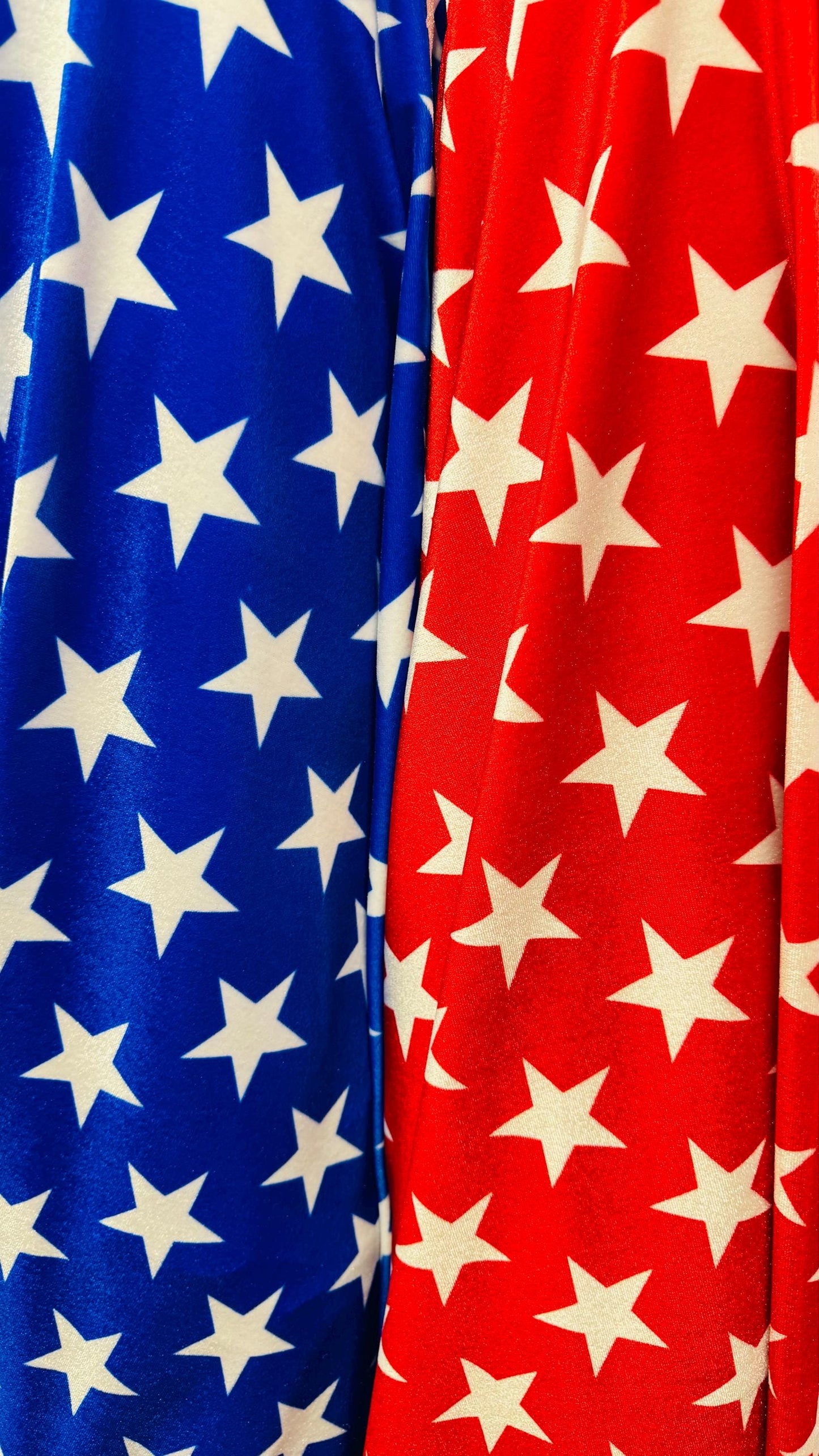 New Stars Freedom design print on heavyweight stretch velvet 4way 58/60" Sold by the YD. Ships worldwide from Los Angeles California USA