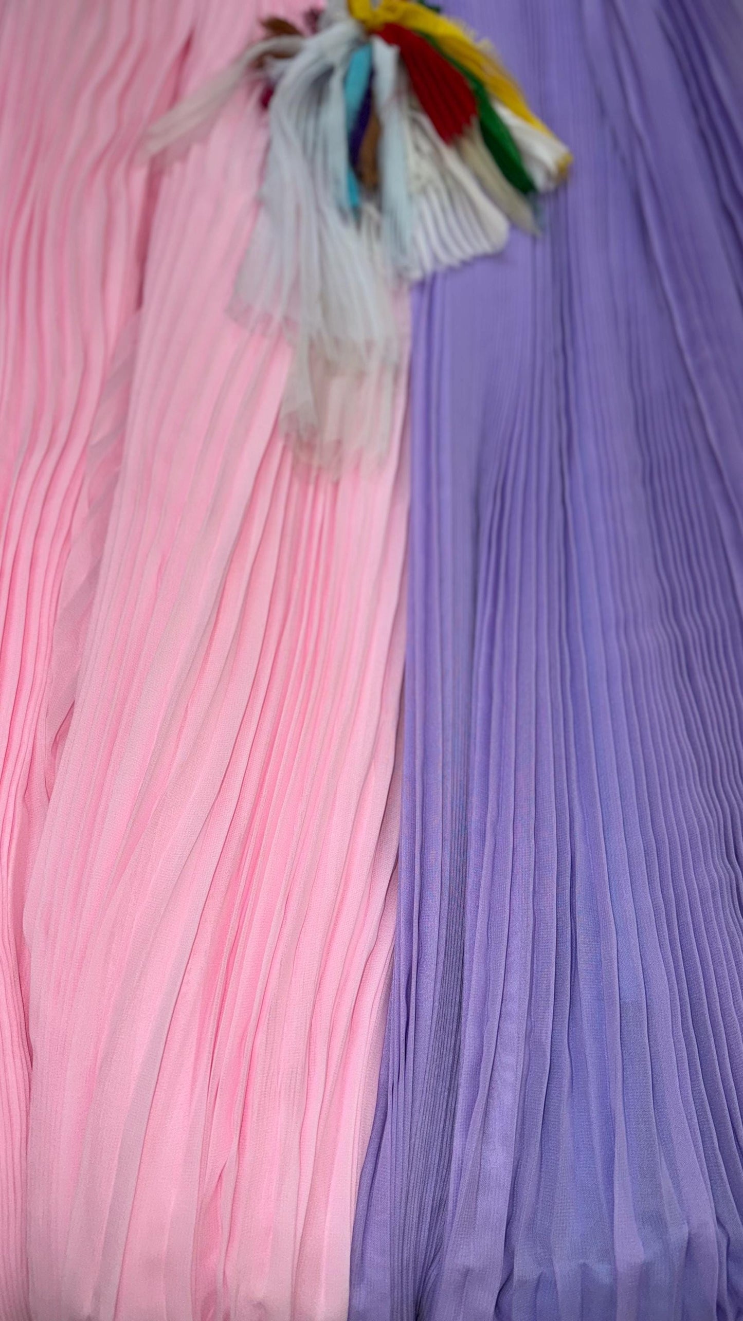 New Pleated Chiffon accordion style non stretch 58/60” Sold by the YD. Ships Worldwide from Los Angeles California USA