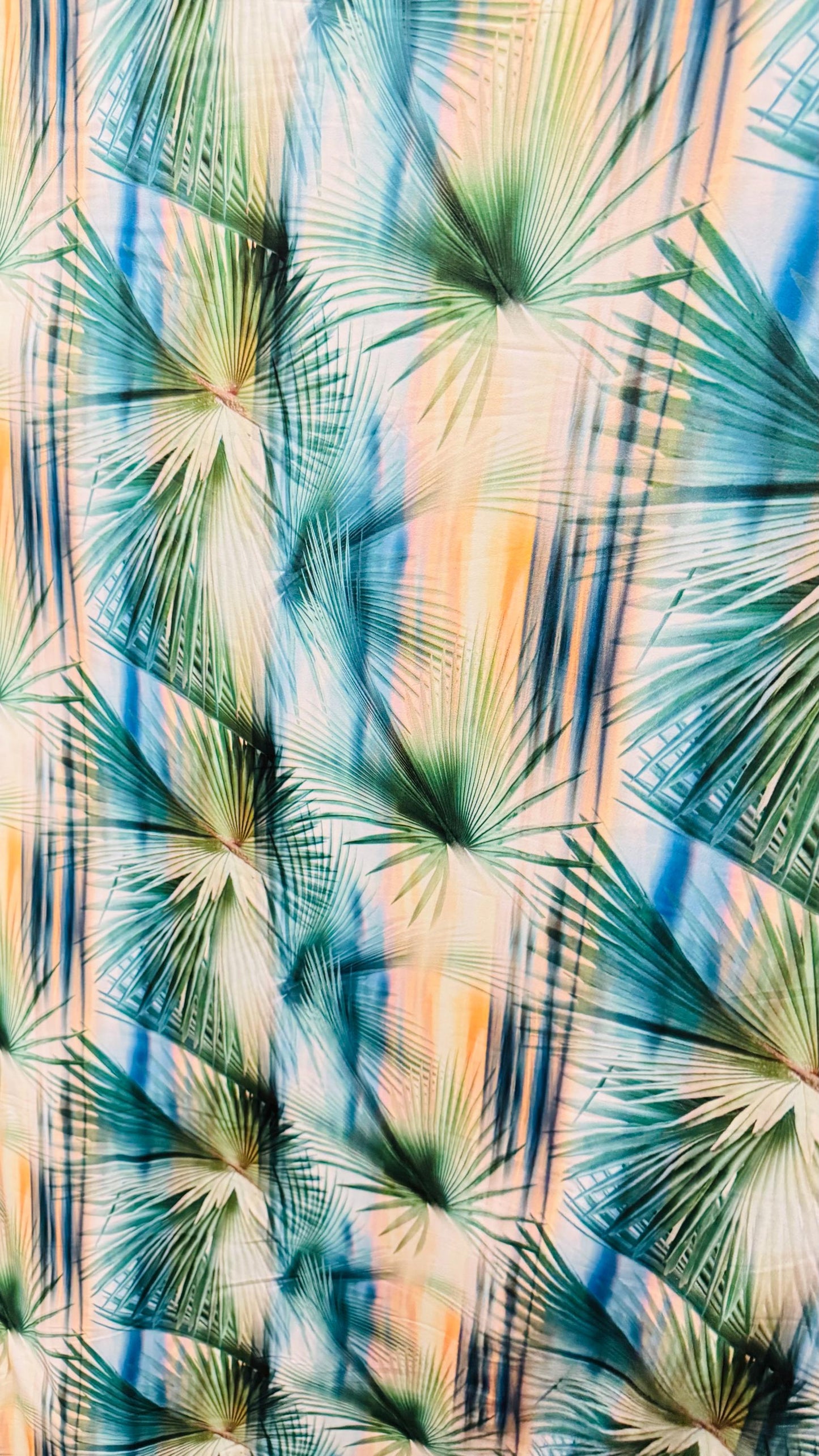 New paradise tropical design multi color great quality of nylon spandex 4-way stretch 58/60” Sold by the YD. Ships worldwide from Los CA USA