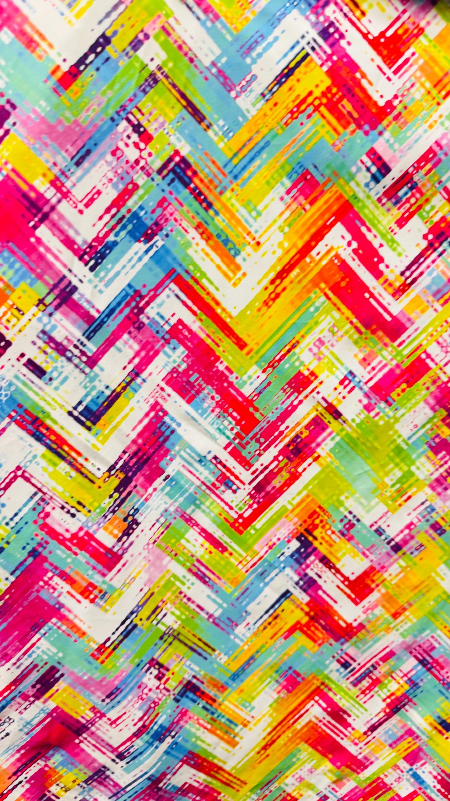 New 3D Abstract design multicolor on nylon spandex 4 way stretch 58/60" Sold by the YD. Ships worldwide from Los Angeles California USA