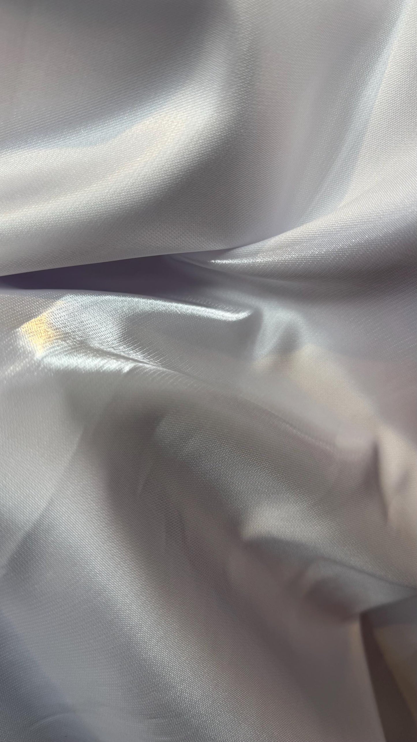 New Luxury super shiny Cristal satin non stretch 58/60” Sold by the YD. Ships worldwide from Los Angeles California USA.