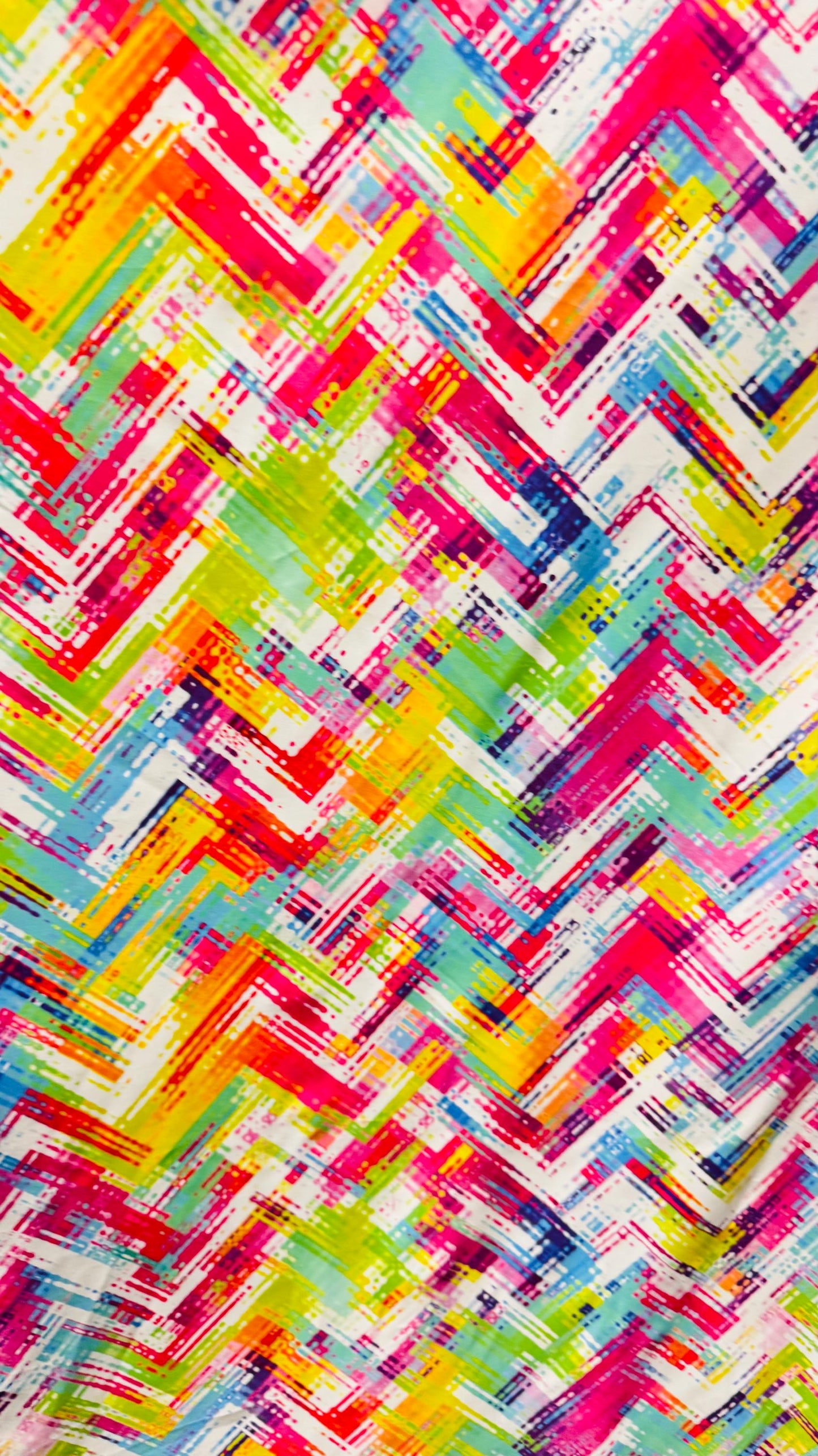 New 3D Abstract design multicolor on nylon spandex 4 way stretch 58/60" Sold by the YD. Ships worldwide from Los Angeles California USA