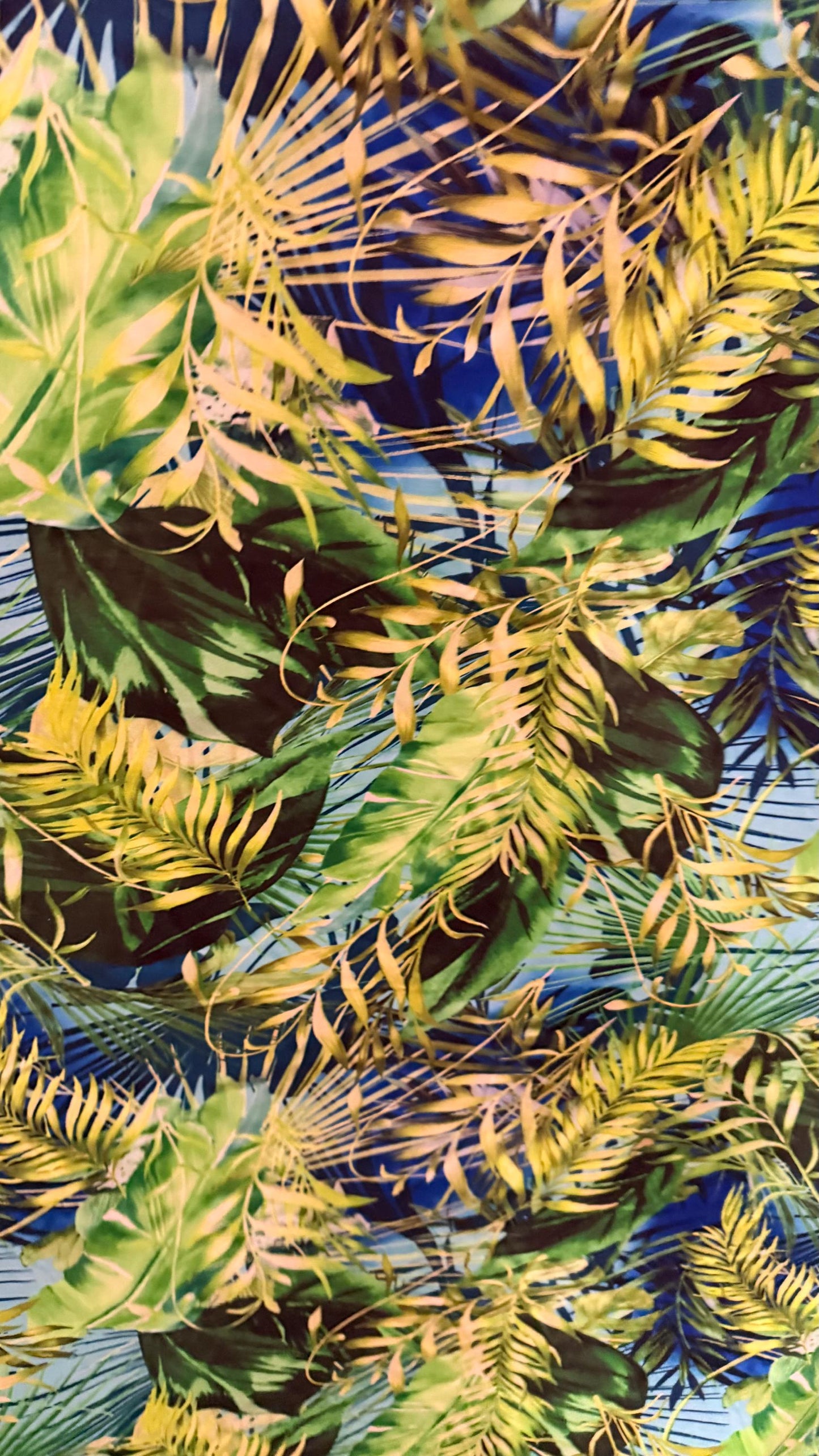 New Tropical Jlo Fashion design print on great quality of nylon spandex 4way stretch 58/60" Sold by the YD Ships worldwide from Los Angeles