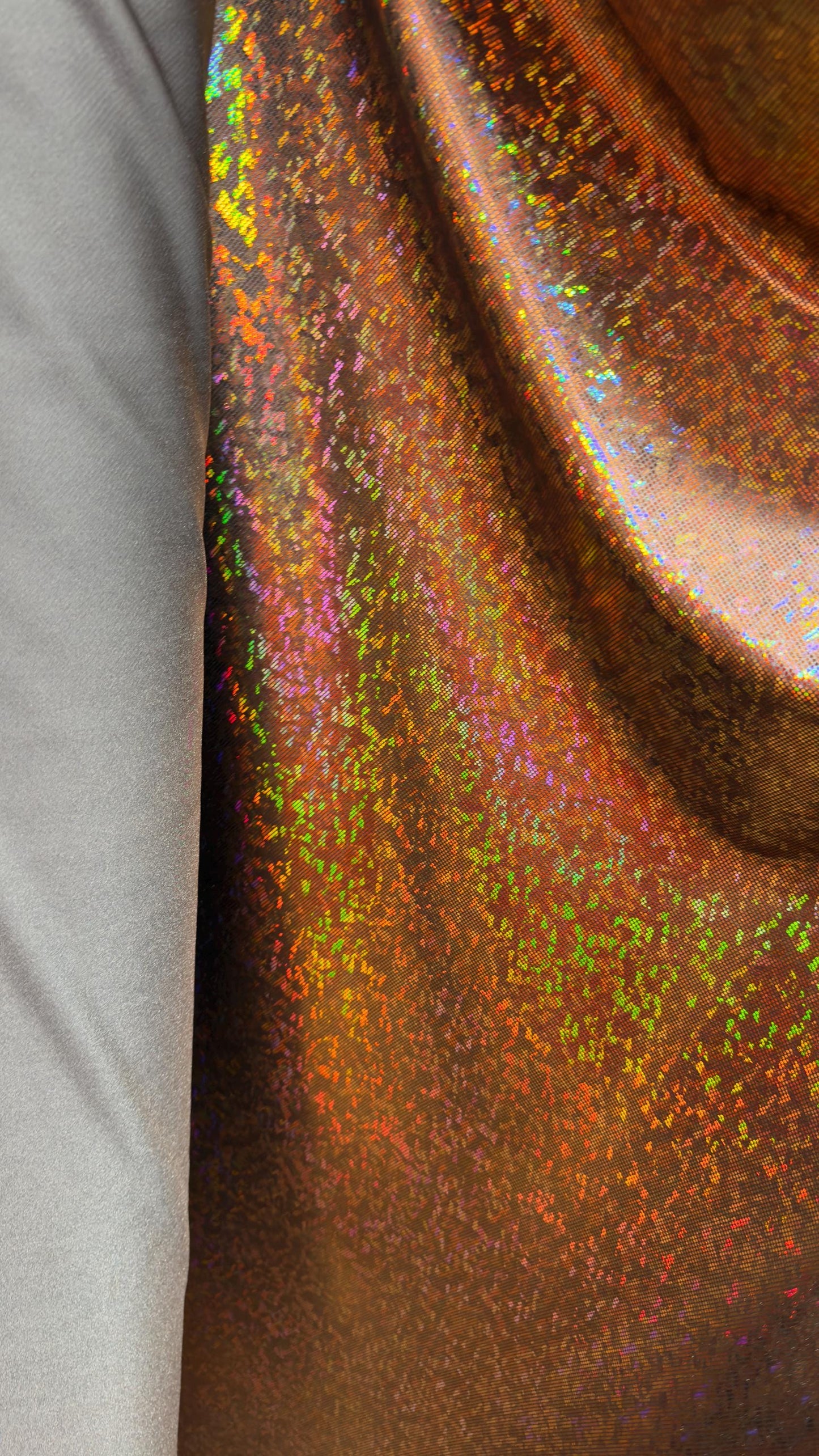 Metal/Gold Shattered glass metallic nylon spandex 4way stretch broken glass design 58/60" Sold by the YD. Ships worldwide