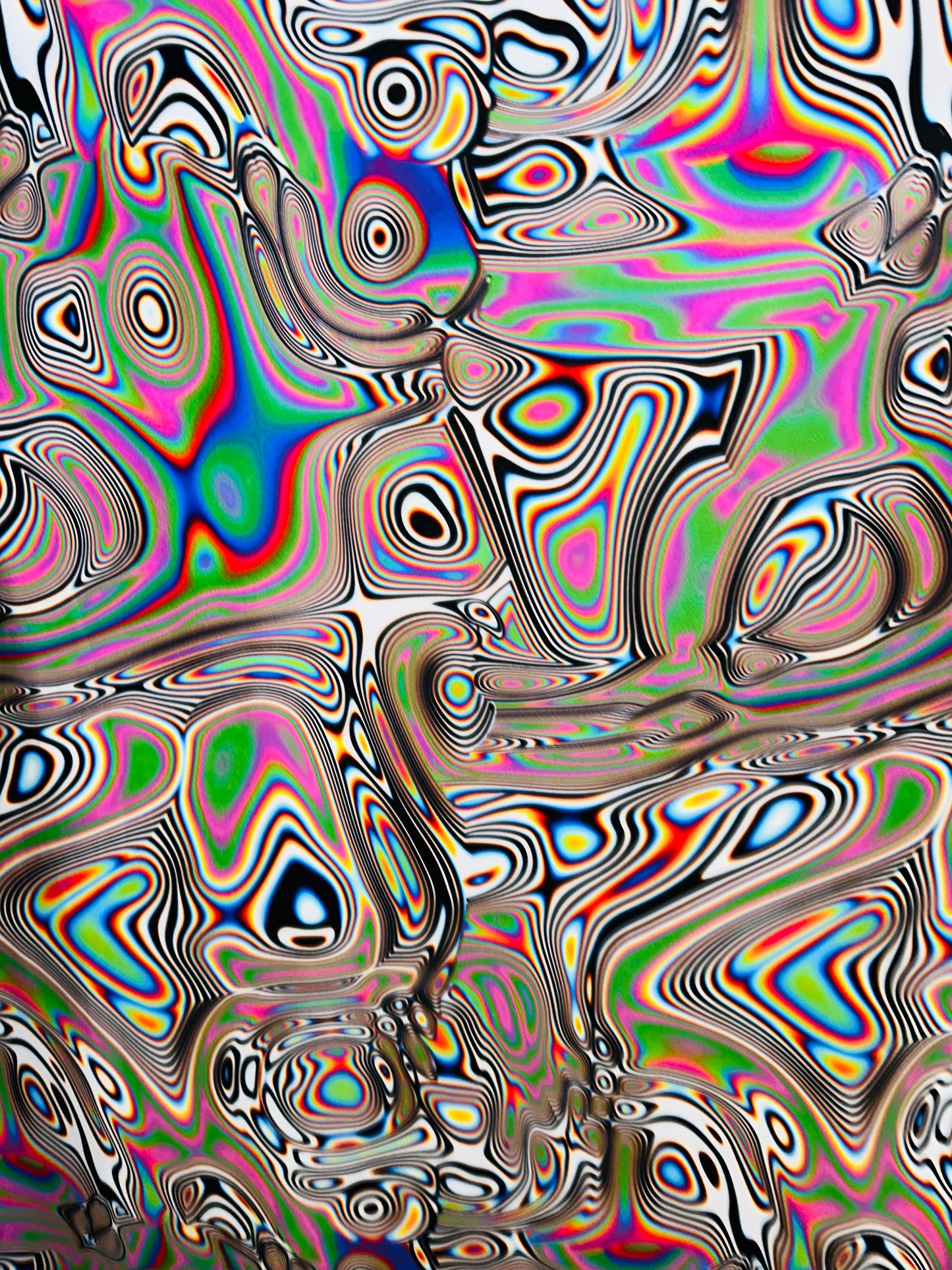 New modern abstract design print on best quality of nylon spandex