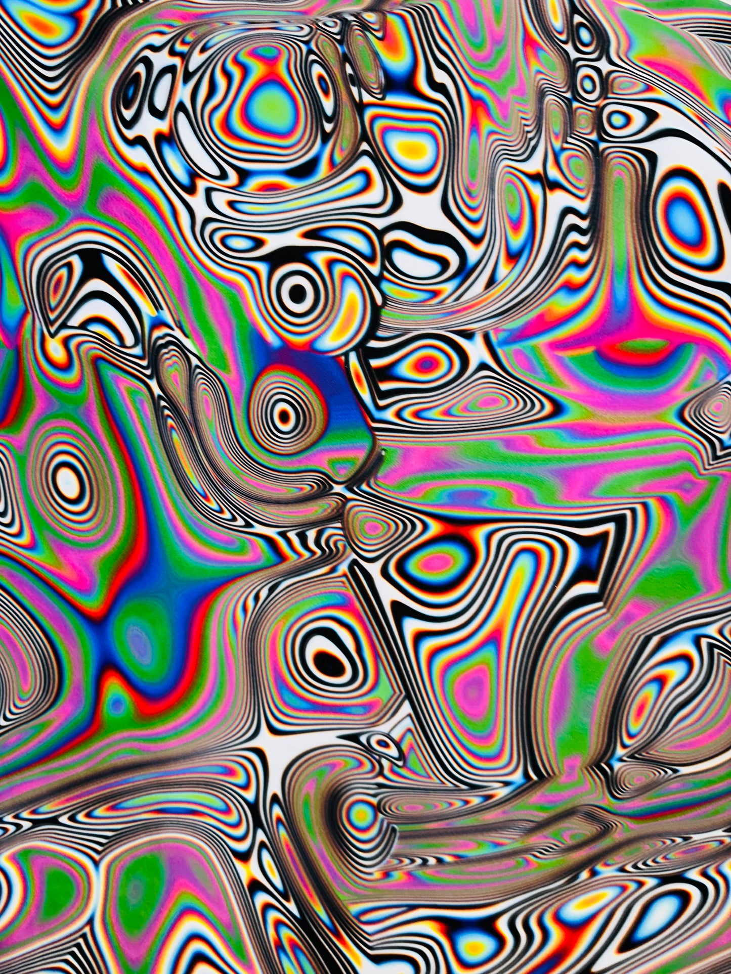 New modern abstract design print on best quality of nylon spandex