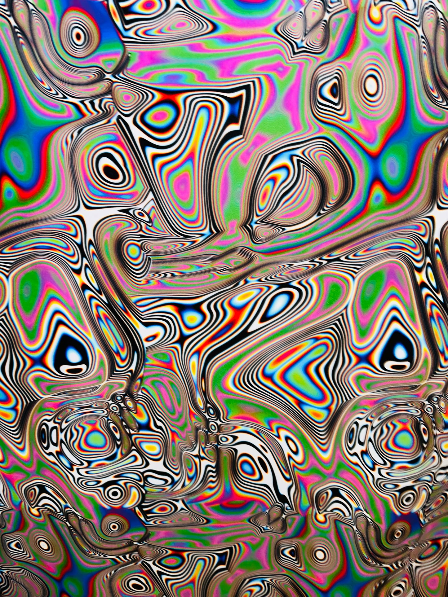New modern abstract design print on best quality of nylon spandex