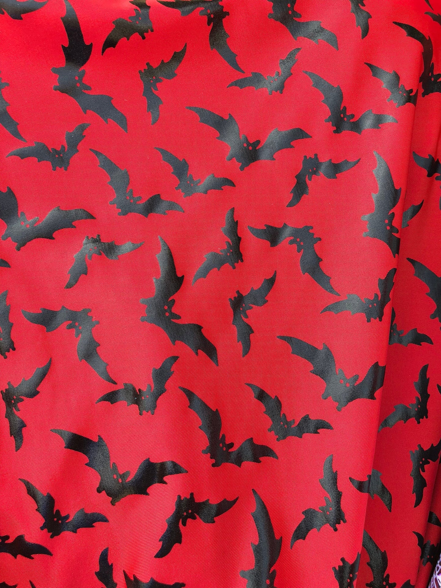 New Bats design print on nylon spandex 4way stretch 58/60" Sold by the YD. Ships worldwide from Los Angeles California USA.