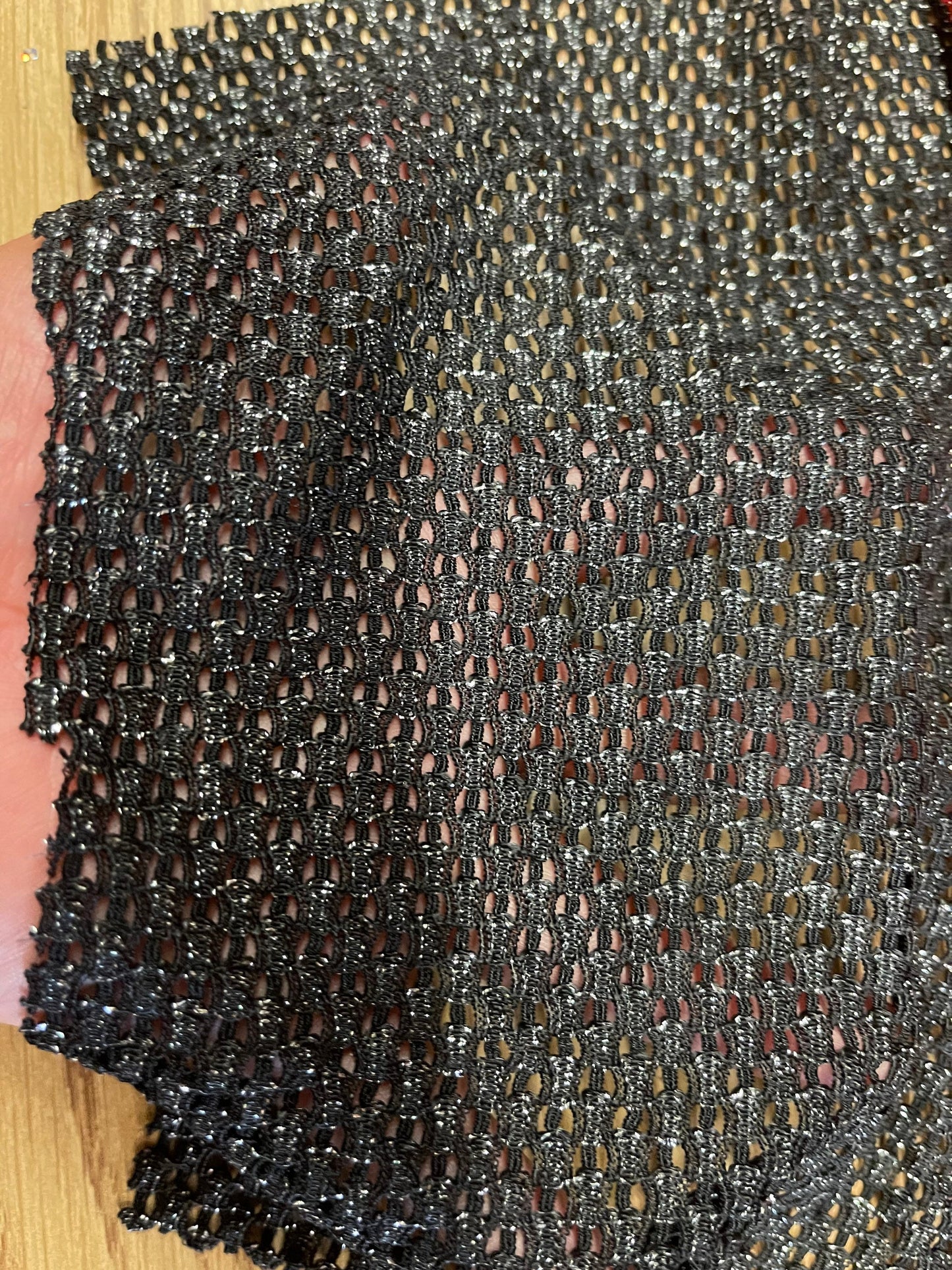 New Geometric 3D Metallic mesh 4-way stretch 54/55” Sold by the YD. Ships Worldwide from Los Angeles California USA.