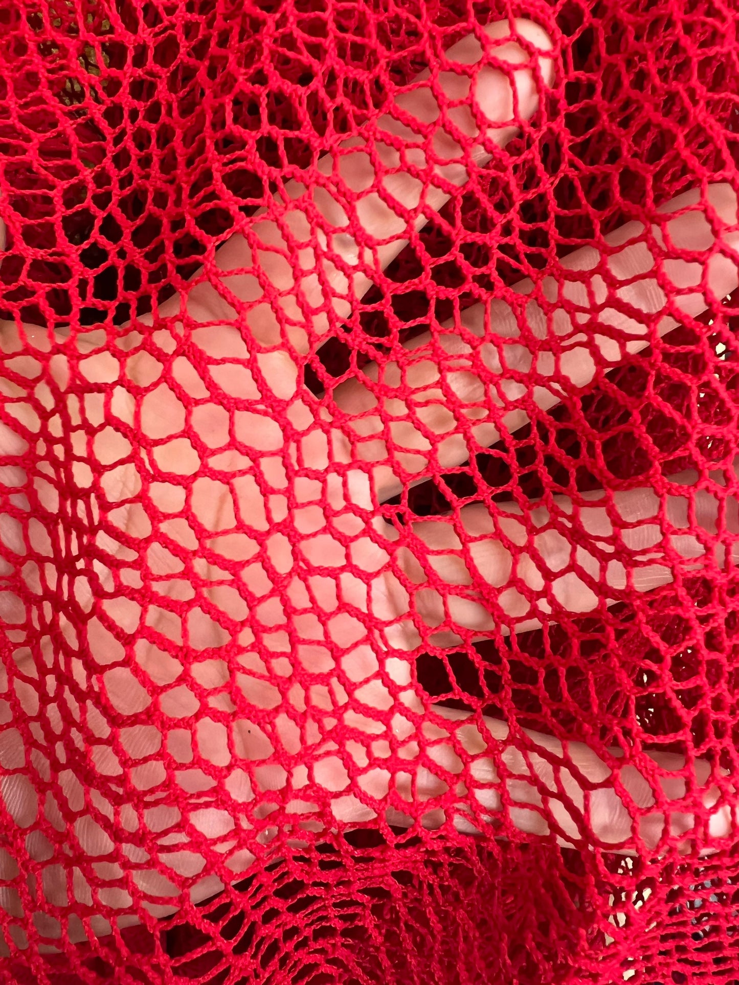 Spider mesh nylon spandex 4-way stretch 58/60” Sold by the YD. Ships Worldwide from Los Angeles California USA.