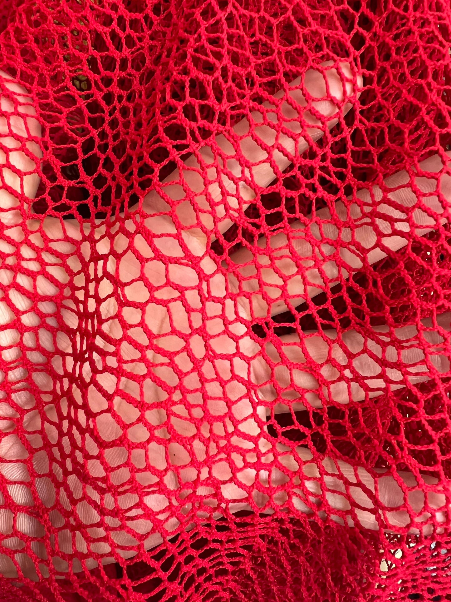 Spider mesh nylon spandex 4-way stretch 58/60” Sold by the YD. Ships Worldwide from Los Angeles California USA.