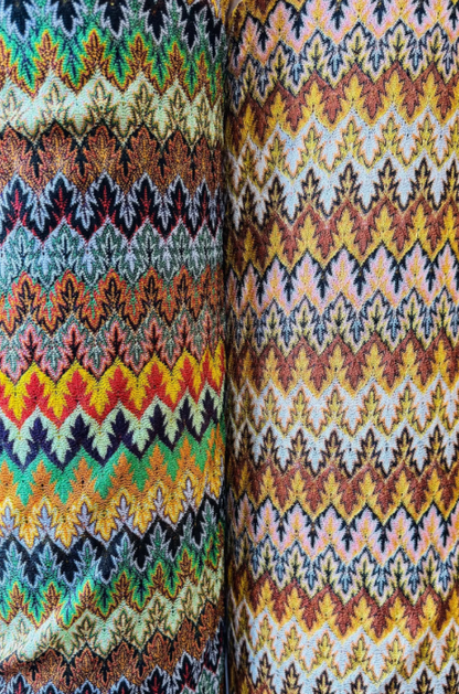 New Lace crochet design Multicolor 4-way stretch 58/60” Sold by the YD.