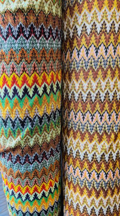 New Lace crochet design Multicolor 4-way stretch 58/60” Sold by the YD.