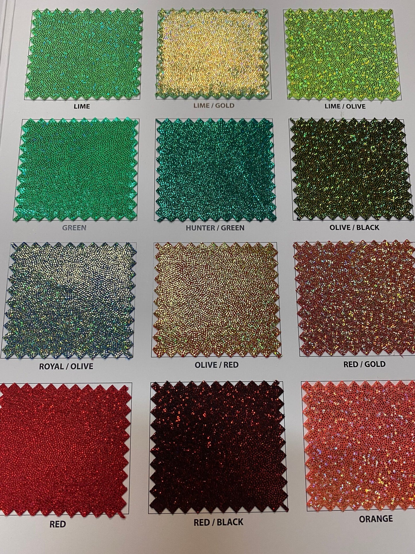 Nylon spandex with hologram foggy foil 4way stretch 58/60" Sold by the YD. Ships worldwide from Los Ángeles California USA