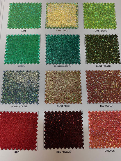 Nylon spandex with hologram foggy foil 4way stretch 58/60" Sold by the YD. Ships worldwide from Los Ángeles California USA