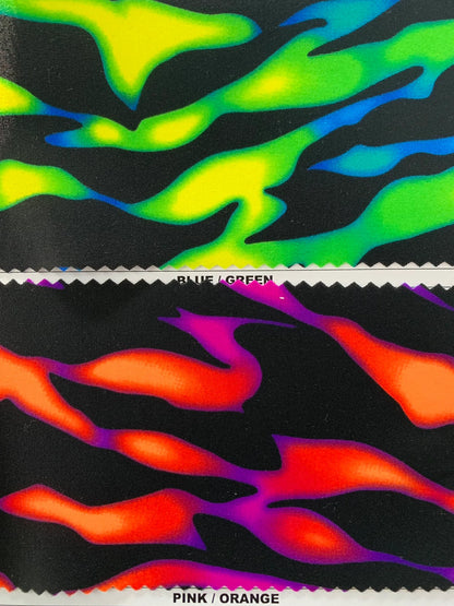 New tiger camouflage design print on heavy nylon spandex 4way stretch 58/60" Sold by the YD. Ships worldwide from Los Angeles California US
